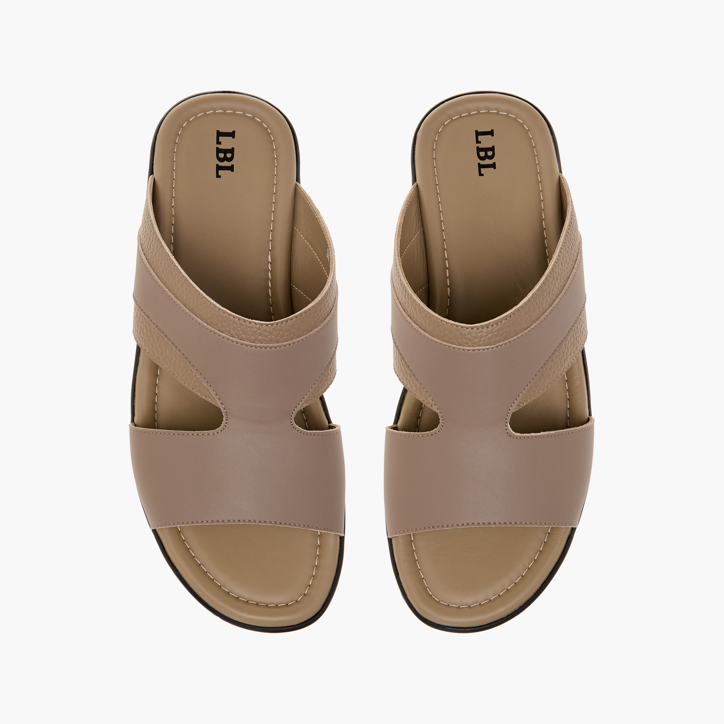 LBL by Shoexpress Textured Slip-On Arabic Sandals-men-shoes-sandals-image-1