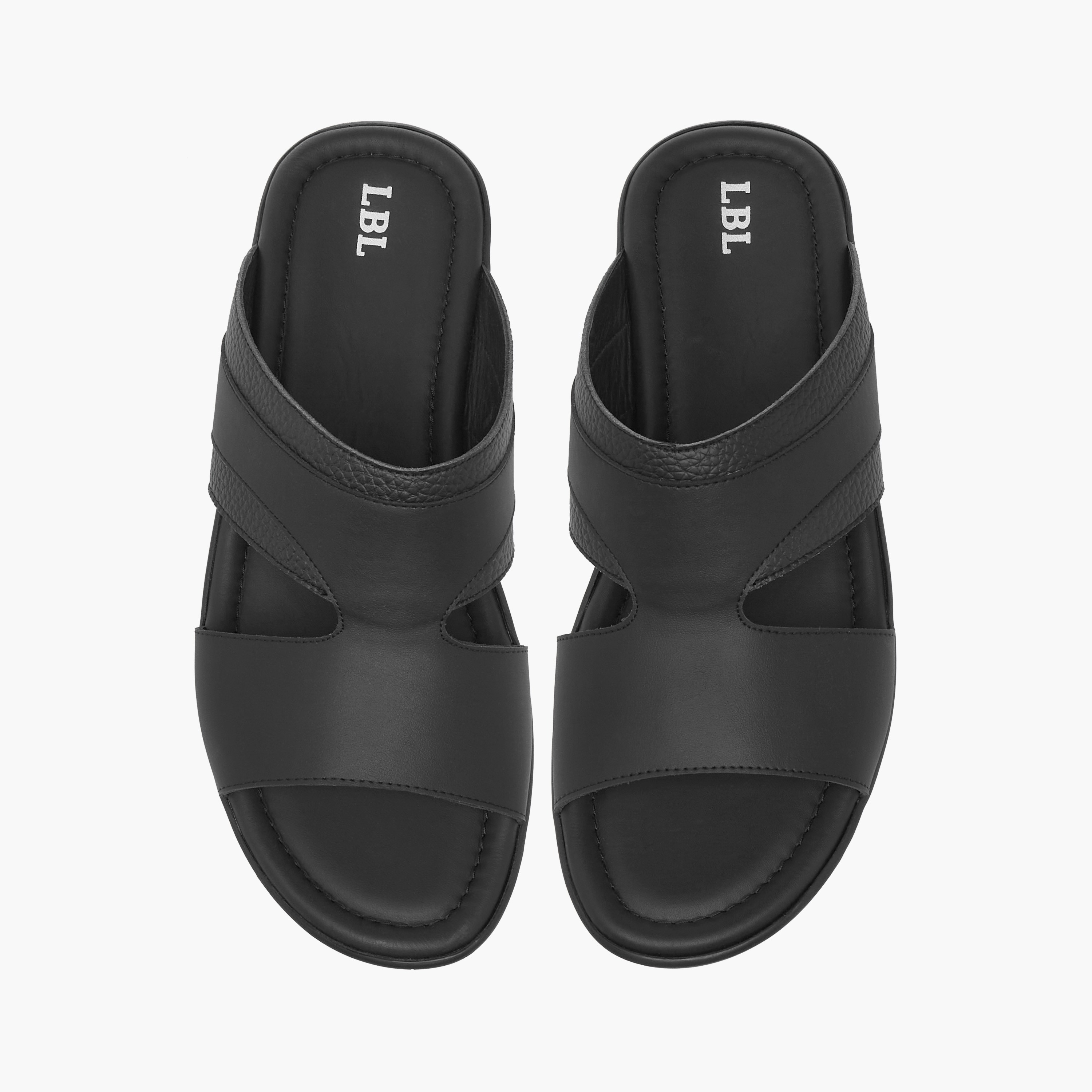 LBL by Shoexpress Textured Slip-On Arabic Sandals-men-shoes-sandals-image-1