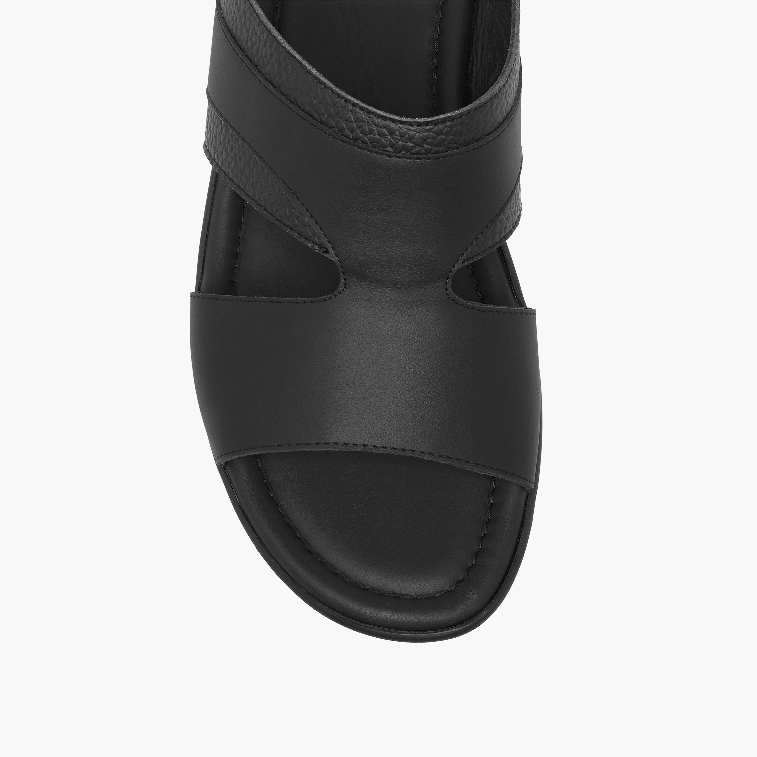 LBL by Shoexpress Textured Slip-On Arabic Sandals-men-shoes-sandals-image-3