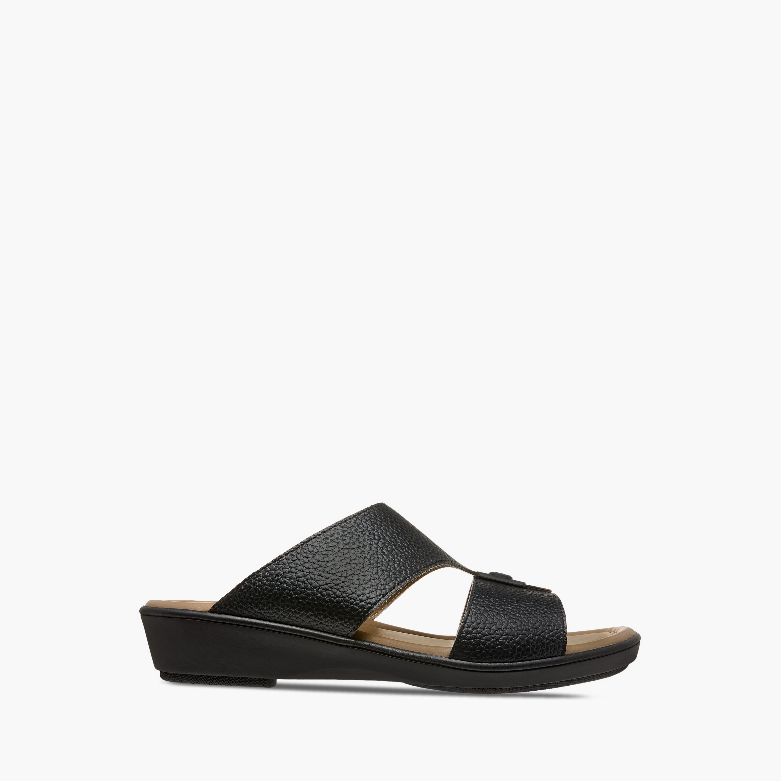 LBL by Shoexpress Textured Slip-On Arabic Sandals-men-shoes-sandals-image-2