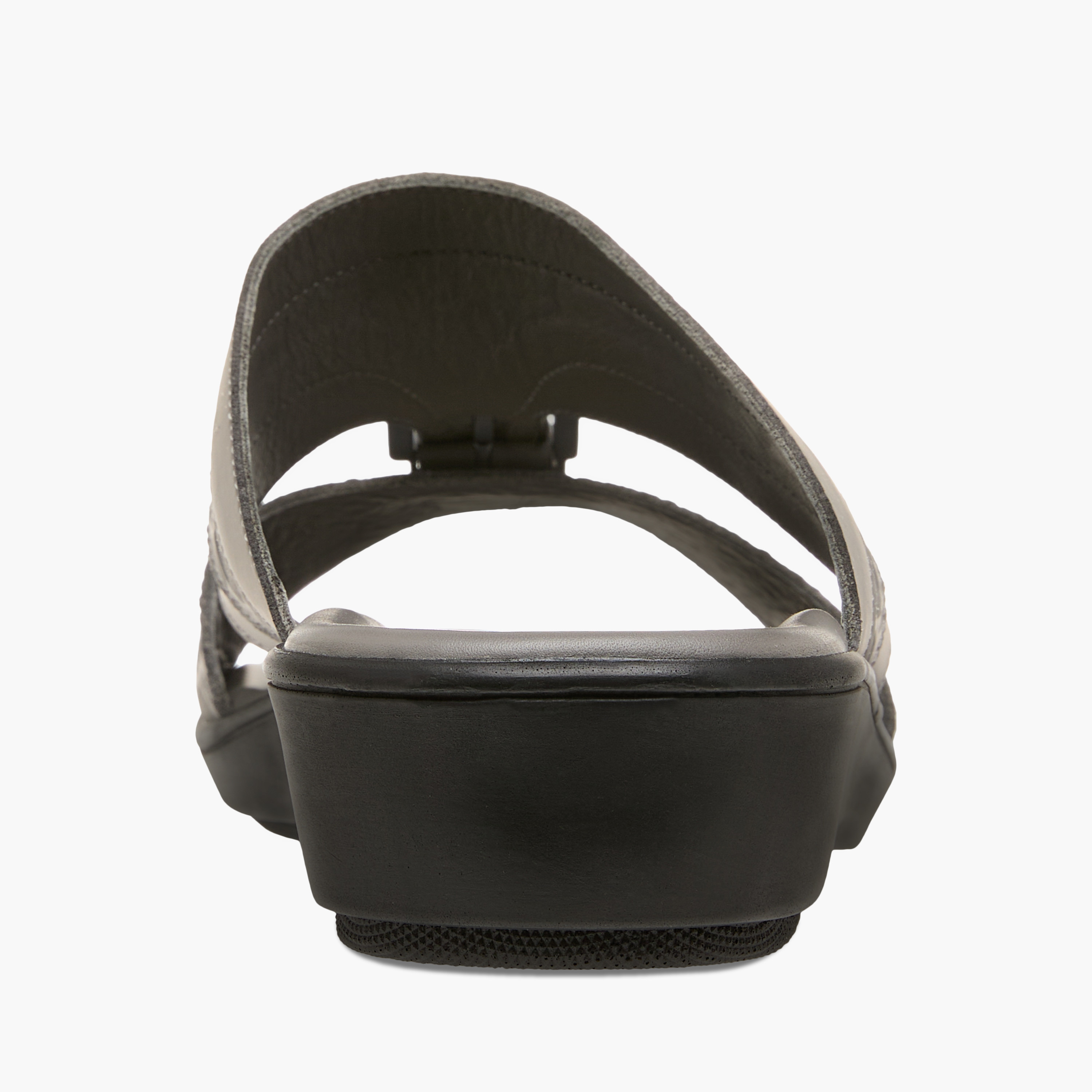 LBL by Shoexpress Textured Slip-On Arabic Sandals with Buckle Detail-men-shoes-sandals-image-4