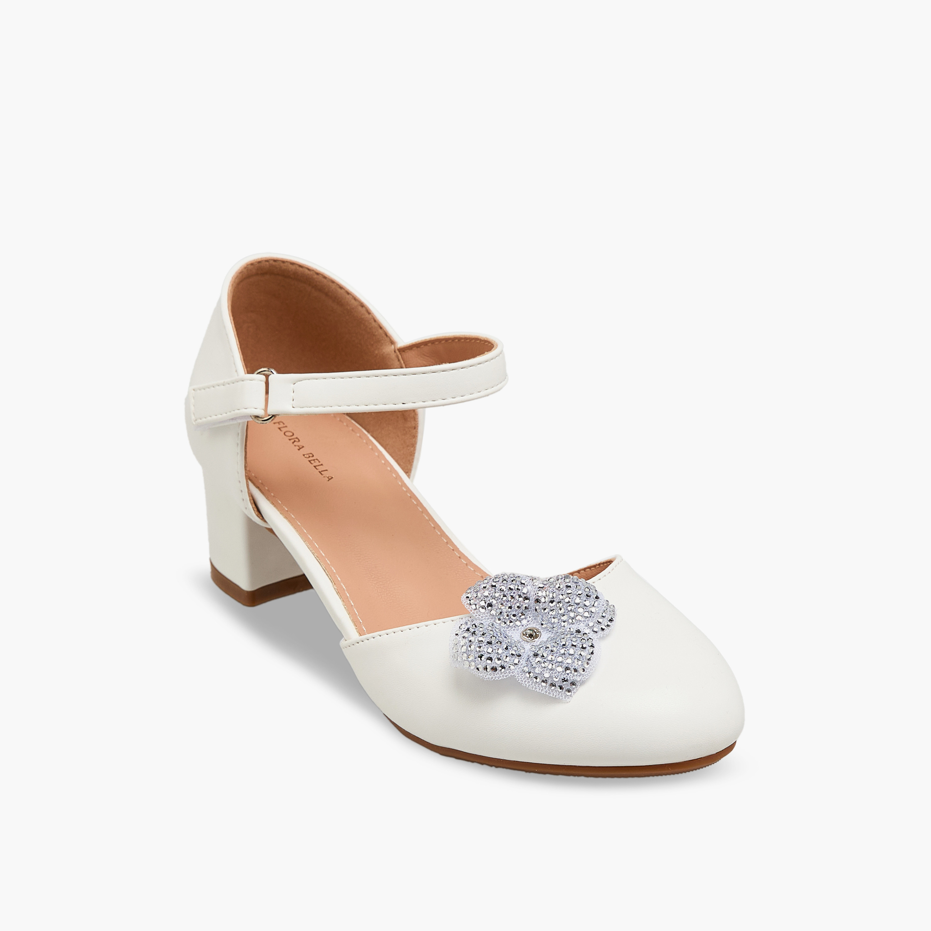 Flora Bella Girls Block Heel Shoes-girls-shoes-sandals-image-2
