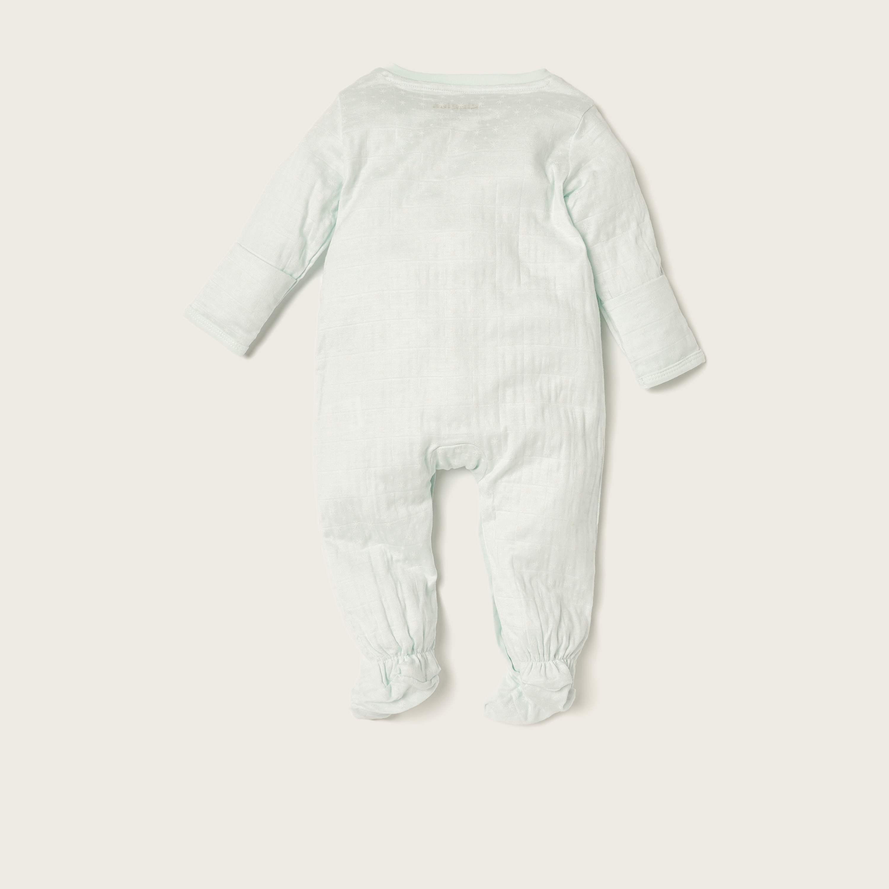 بدلة نوم بارز الملمس ومغلقة القدمين بأكمام طويلة من جيجلز-baby-boys-clothing-nightwear-sleepsuits-image-4