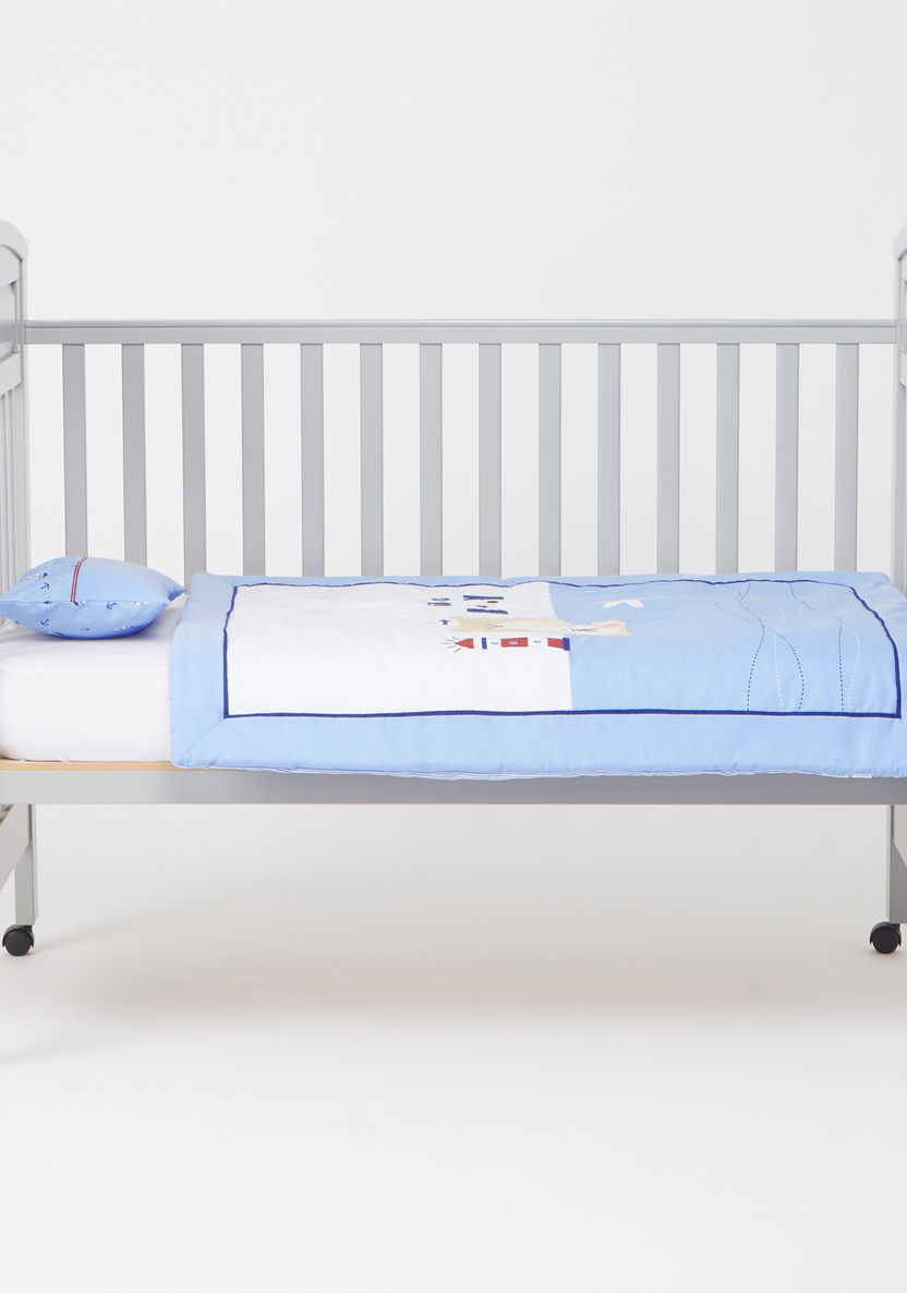 Juniors 2-Piece Nautical Themed Comforter Set-Baby Bedding-image-0