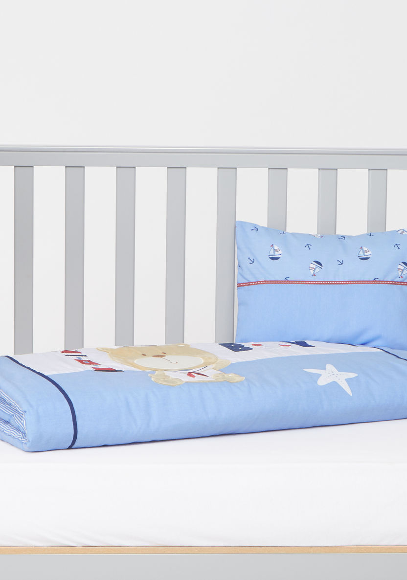Juniors 2-Piece Nautical Themed Comforter Set-Baby Bedding-image-2