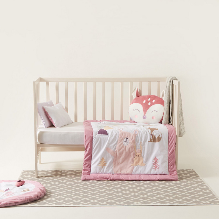 Juniors Applique Detailed Comforter and Pillow Set