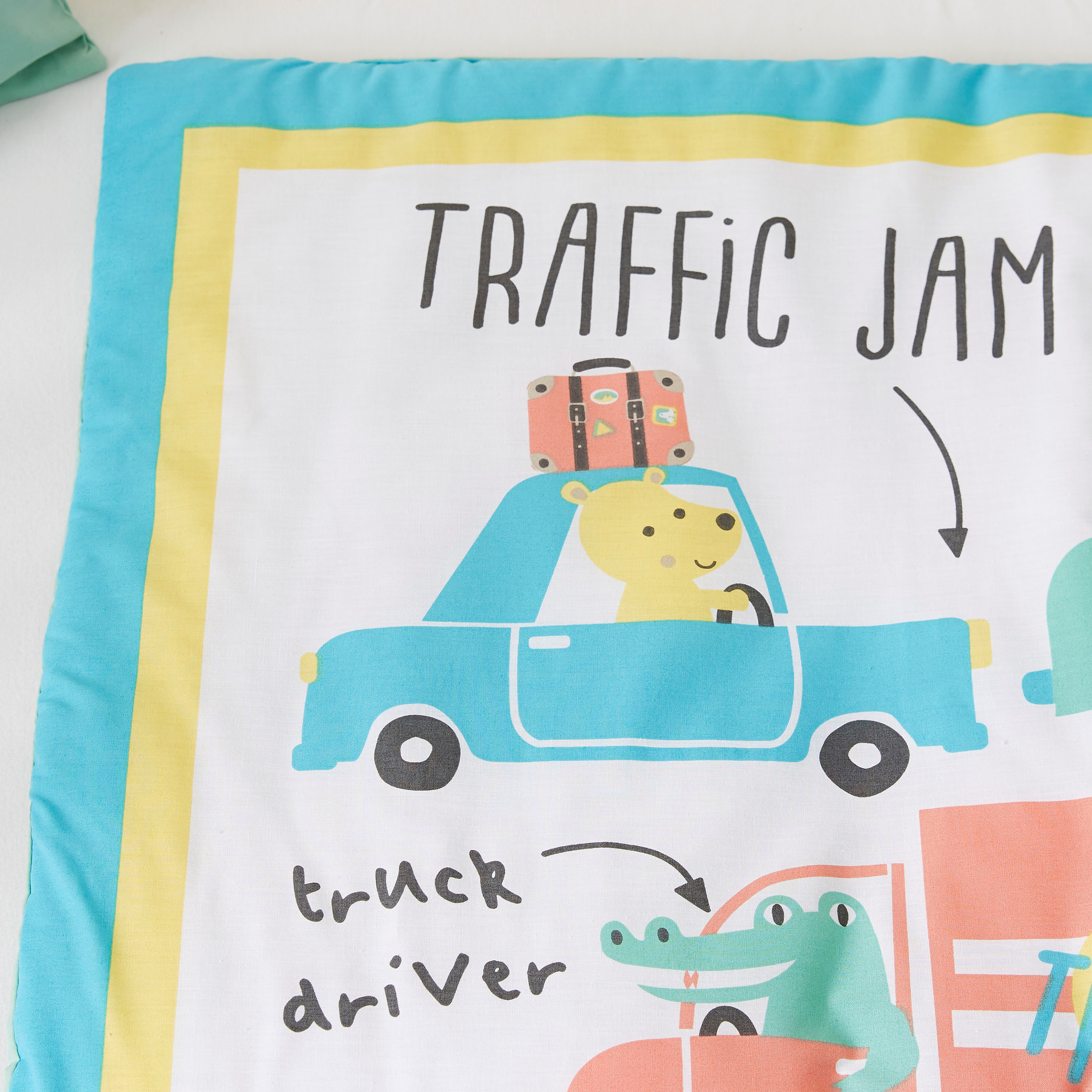 Juniors Printed Comforter with Pillow Case-baby-nursery-babybedding-image-4