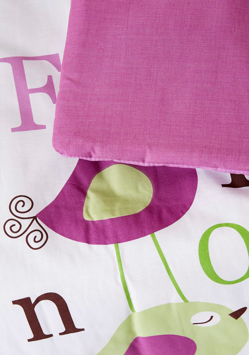 Juniors Giraffe Printed Comforter with Pillowcase-Baby Bedding-image-4
