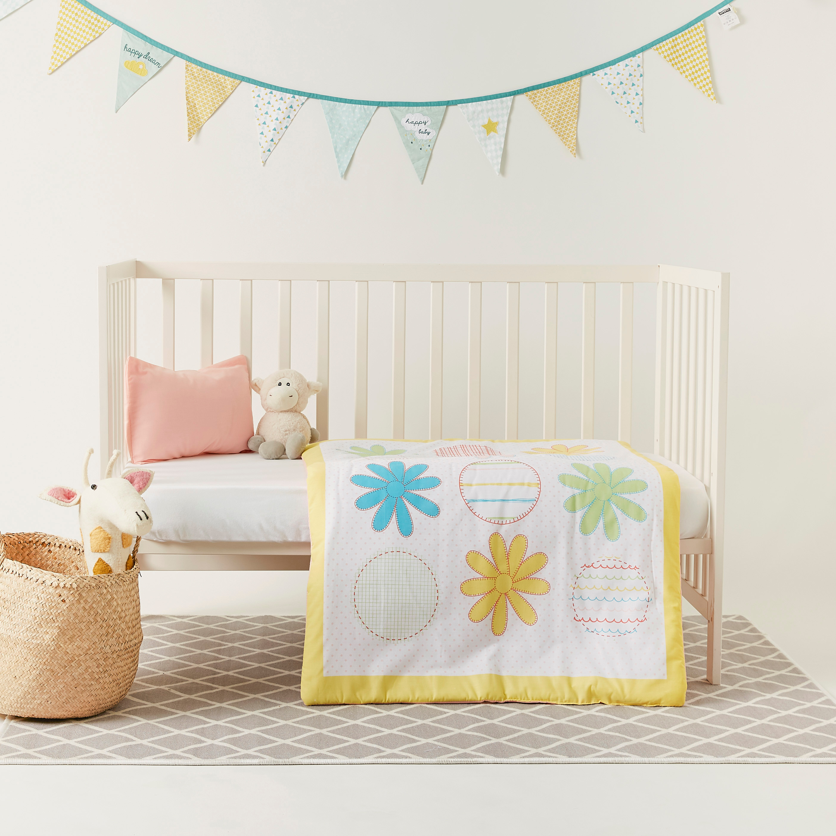 لحاف بطبعات مع غطاء وسادة من جونيورز-baby-nursery-babybedding-image-1