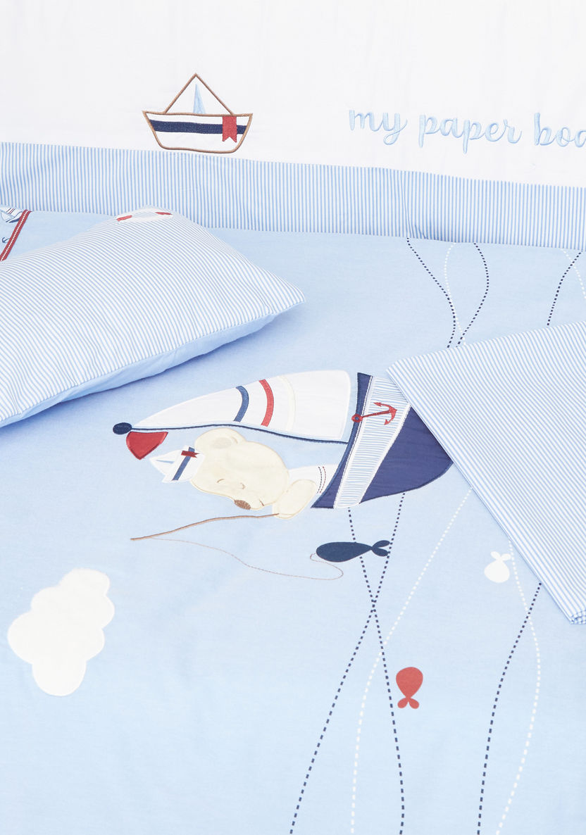 Juniors Nautical Print 5-Piece Bedding Set-Baby Bedding-image-2