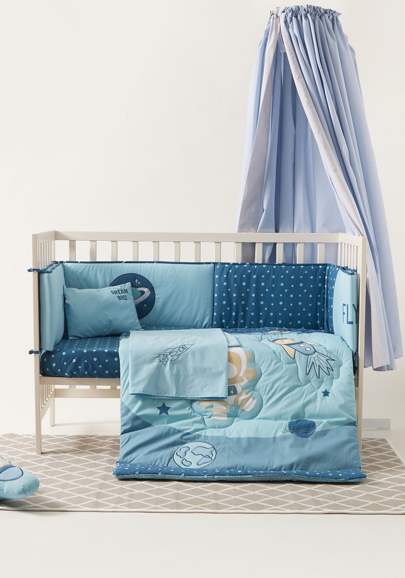 Juniors Space Fun 5-Piece Comforter Set-Baby Bedding-image-0