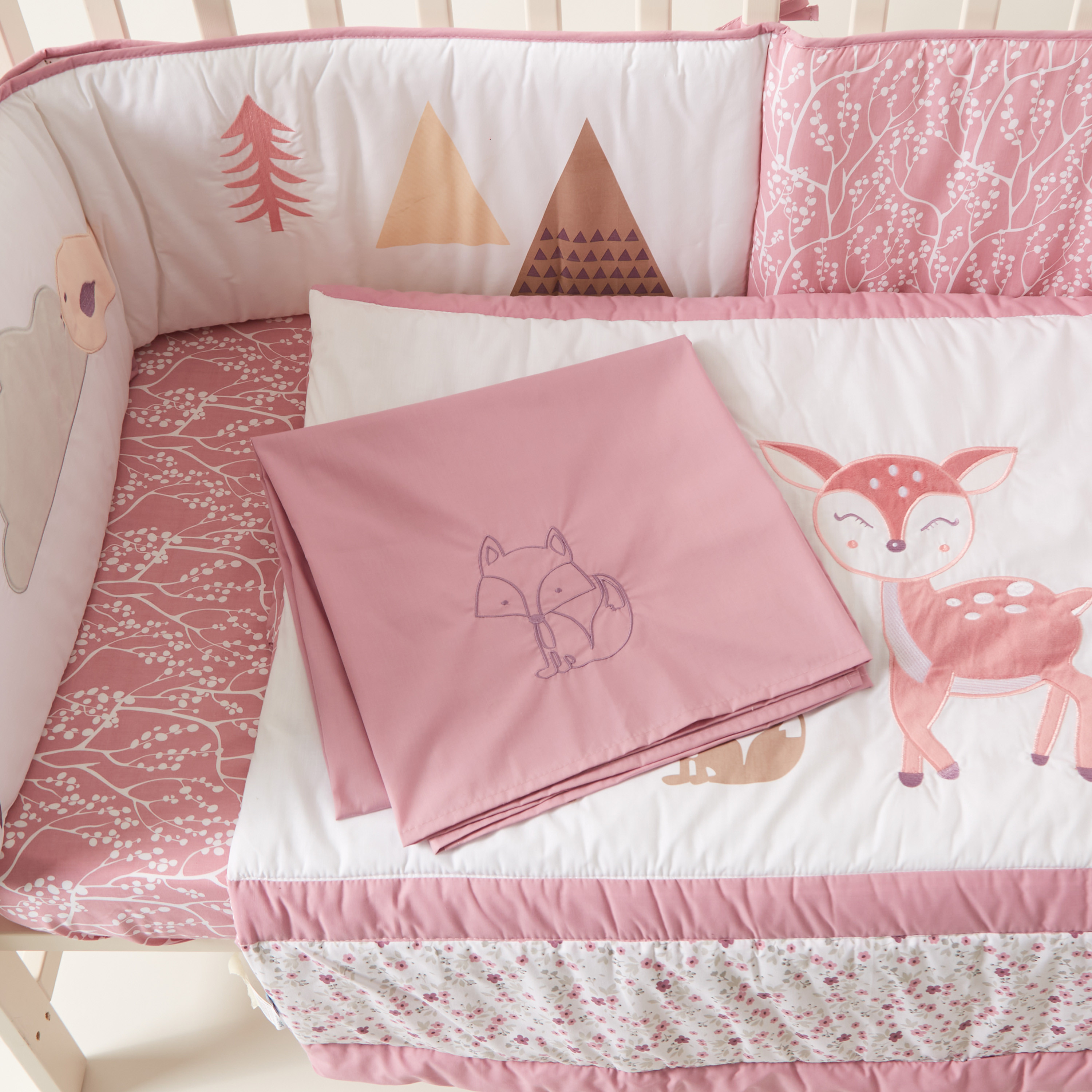 Juniors 5-Piece Floral Print Comforter Set-baby-nursery-babybedding-image-5
