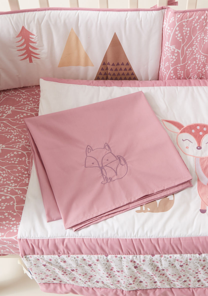 Juniors 5-Piece Floral Print Comforter Set-Baby Bedding-image-4