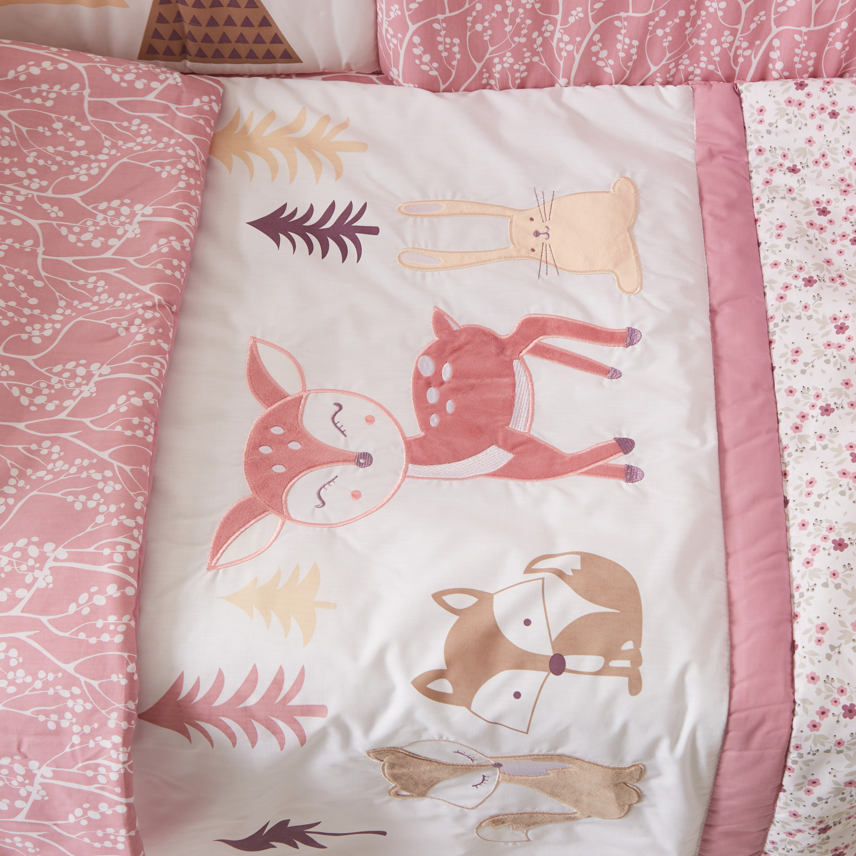 Juniors 5-Piece Floral Print Comforter Set-baby-nursery-babybedding-image-6