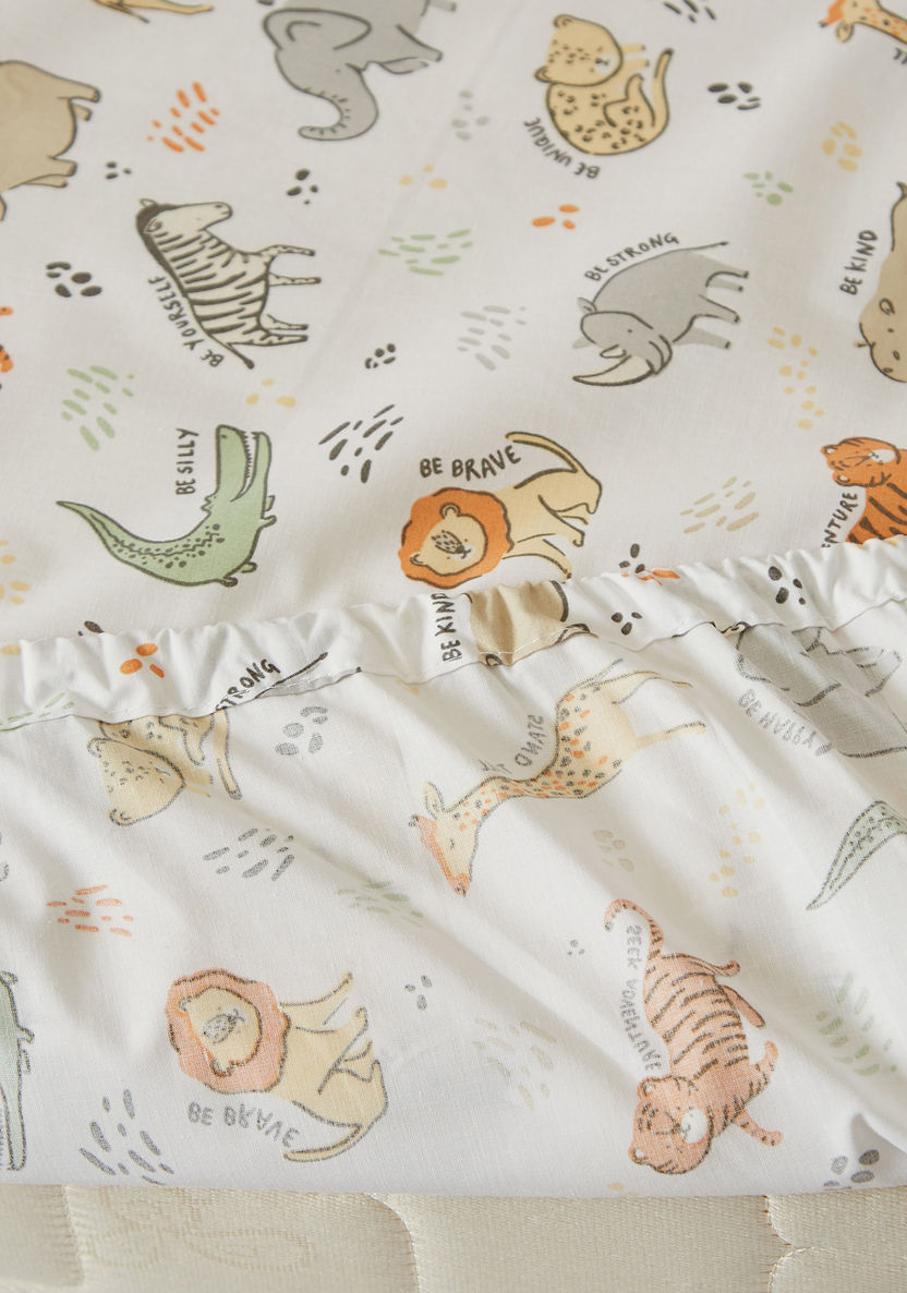 Juniors Safari Print 5-Piece Comforter Set-Baby Bedding-image-9