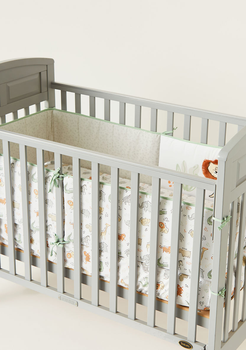 Juniors Safari Print 5-Piece Comforter Set-Baby Bedding-image-1