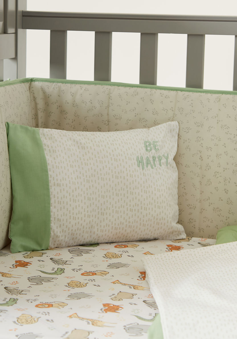 Juniors Safari Print 5-Piece Comforter Set-Baby Bedding-image-3