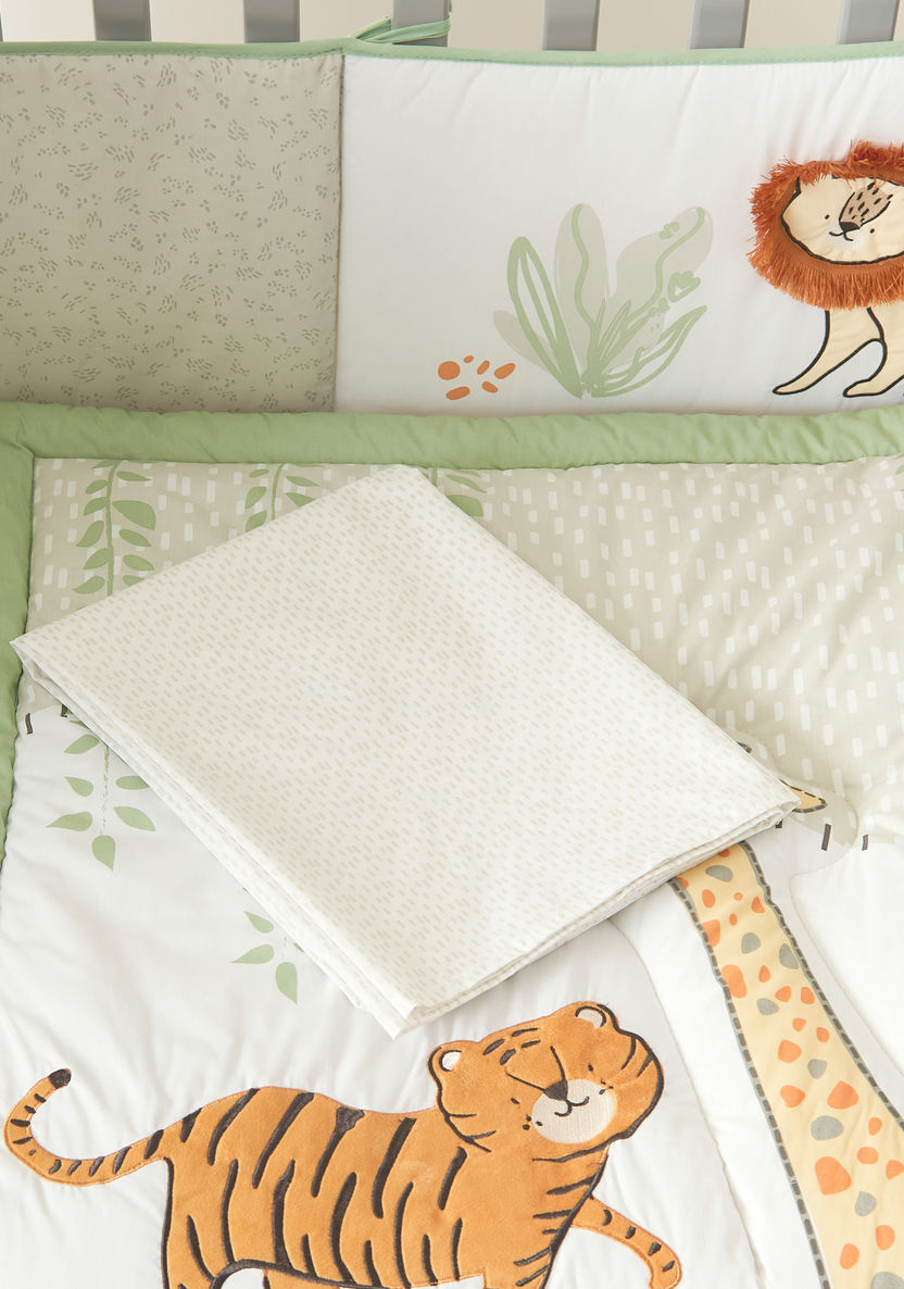 Juniors Safari Print 5-Piece Comforter Set-Baby Bedding-image-4