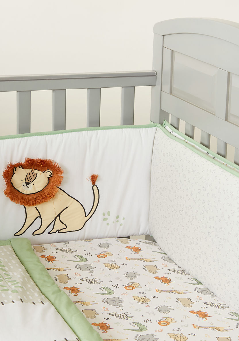 Juniors Safari Print 5-Piece Comforter Set-Baby Bedding-image-5