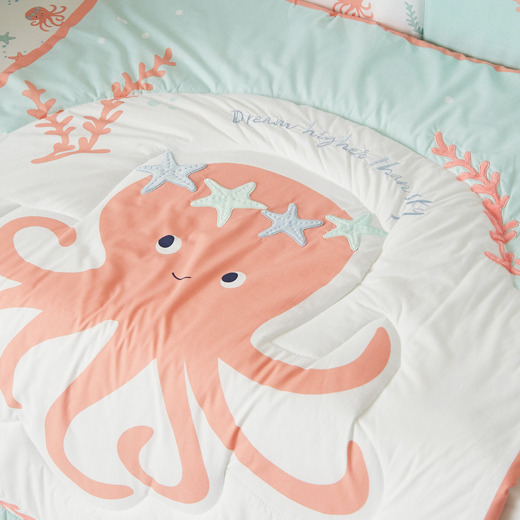 Juniors 5-Piece Under the Sea Applique Comforter Set - 200x98 cms