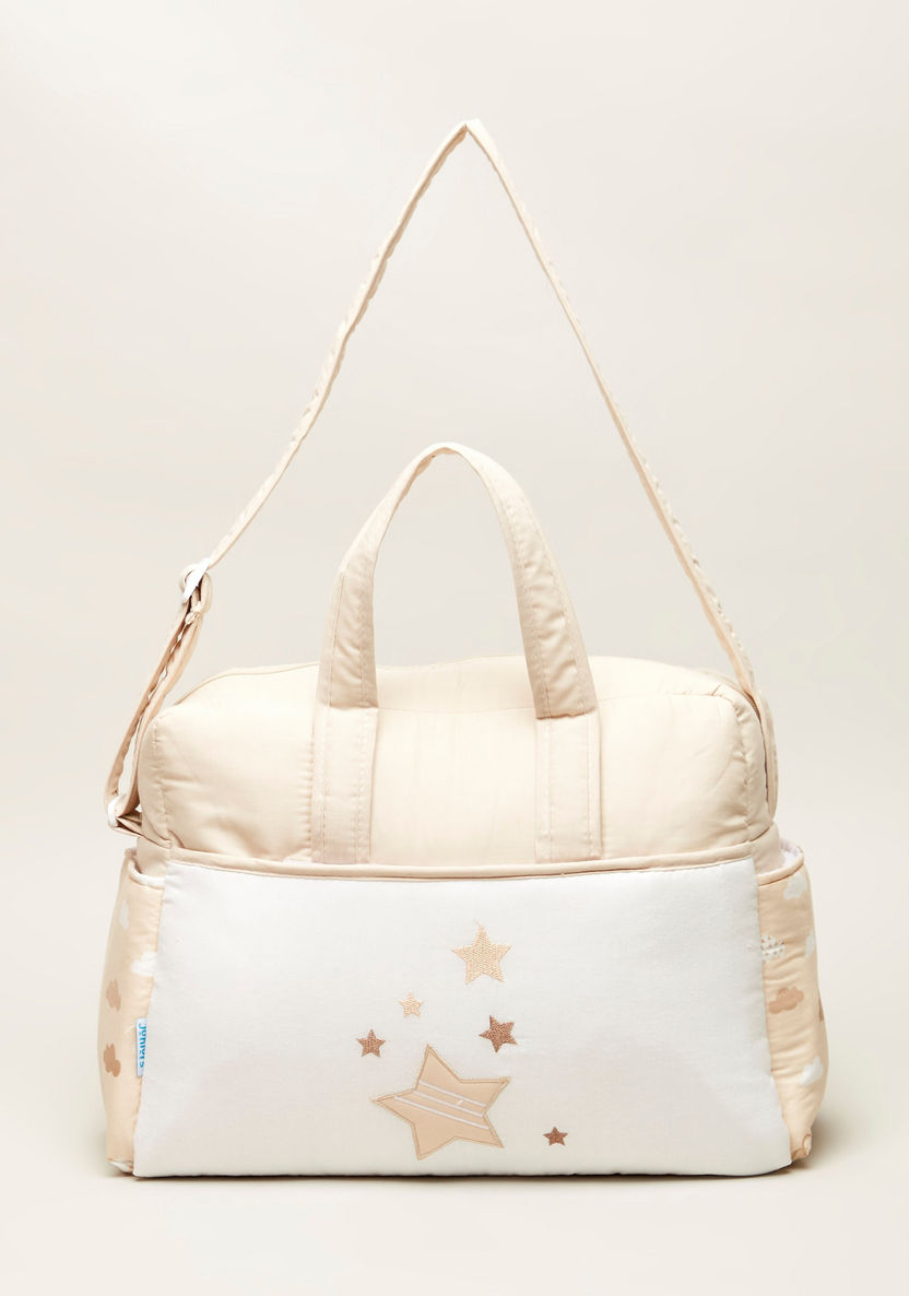 Juniors Embroidered Diaper Bag-Diaper Bags-image-0