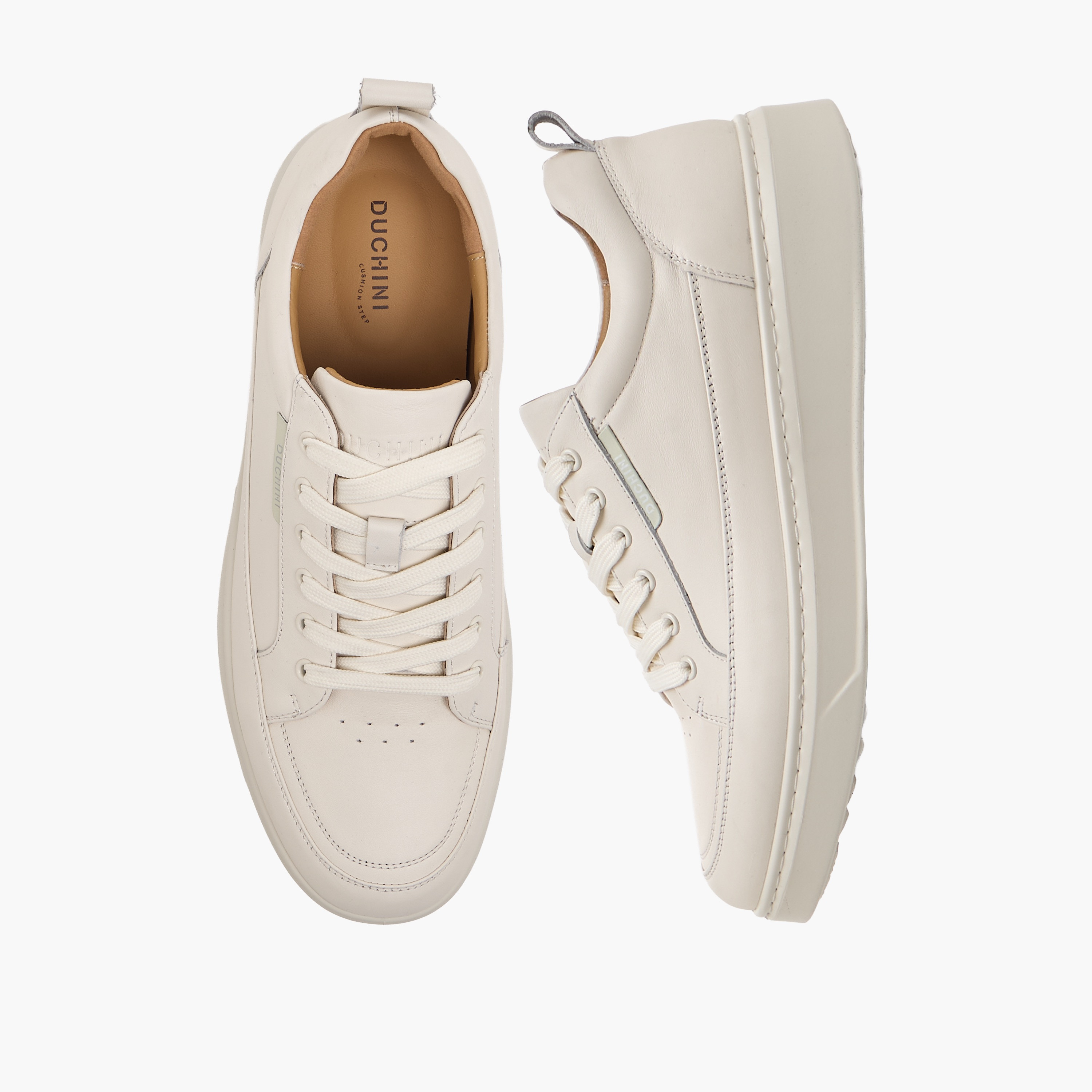 حذاء سنيكرز جلد برباط إغلاق للرجال من دوتشيني-men-shoes-sneakers-image-1