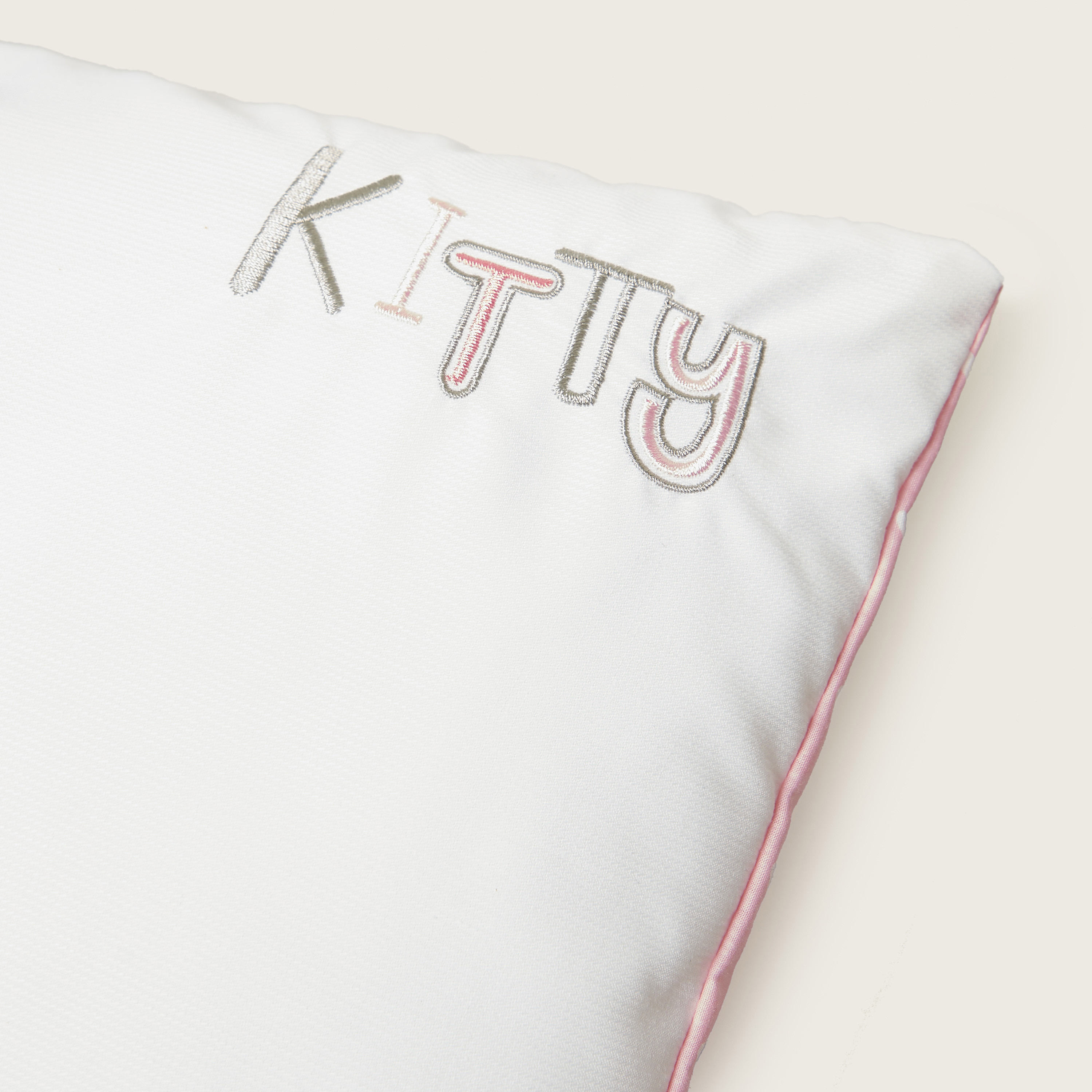 Embroidered hot sale baby pillow