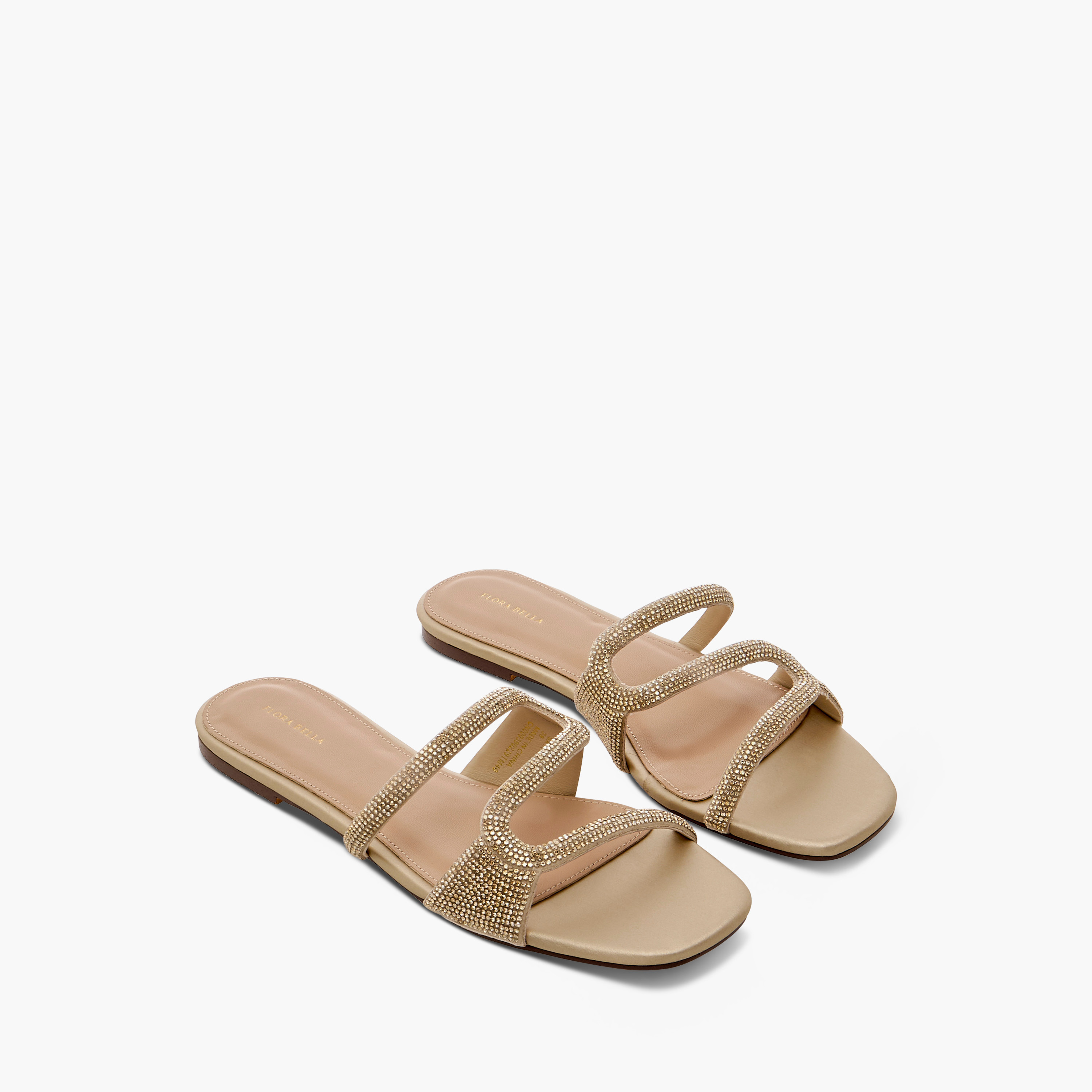 Flora Bella Embellished Slip-On Sandals-women-shoes-flats-sandals-image-1