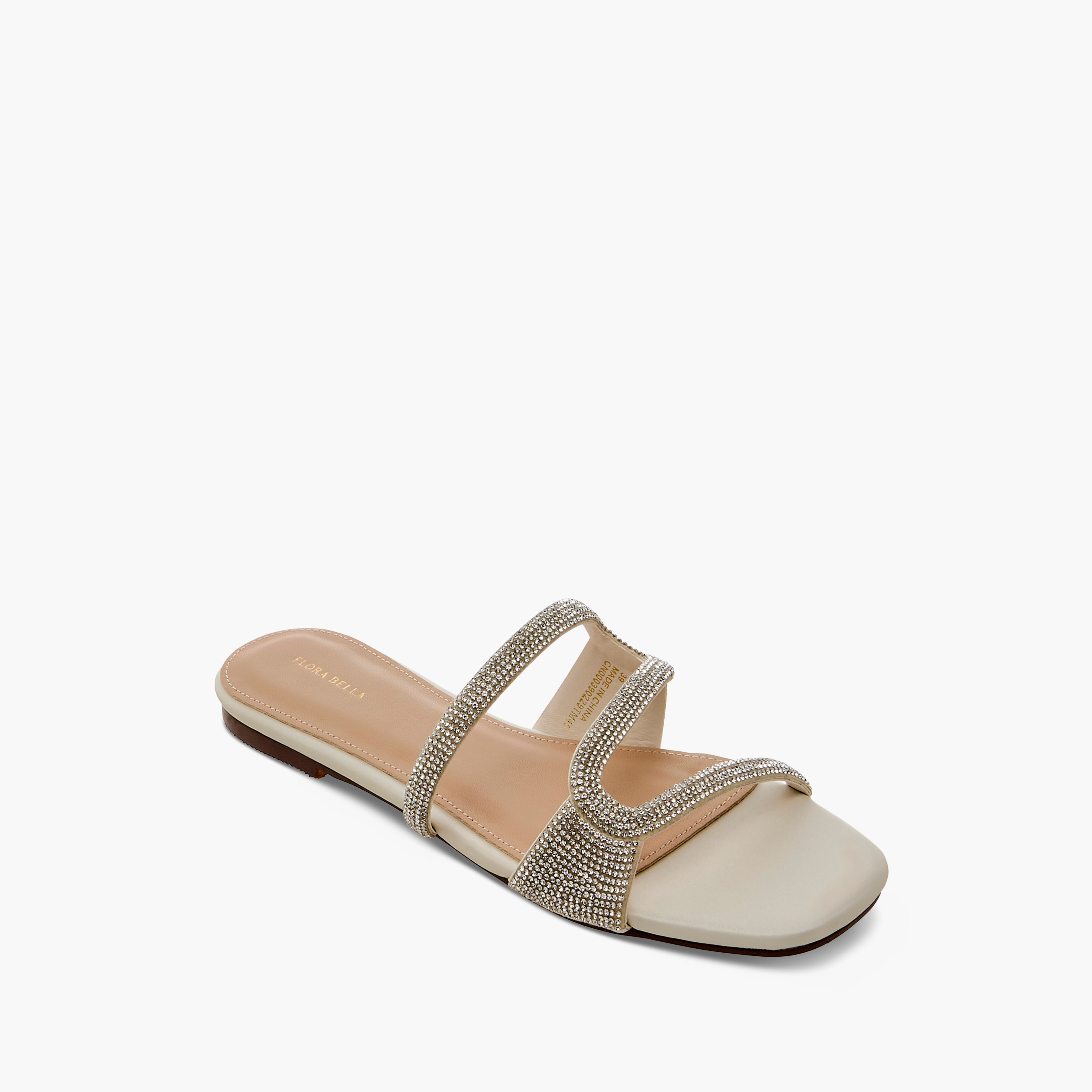 Flora Bella Embellished Slip-On Sandals-women-shoes-flats-sandals-image-2
