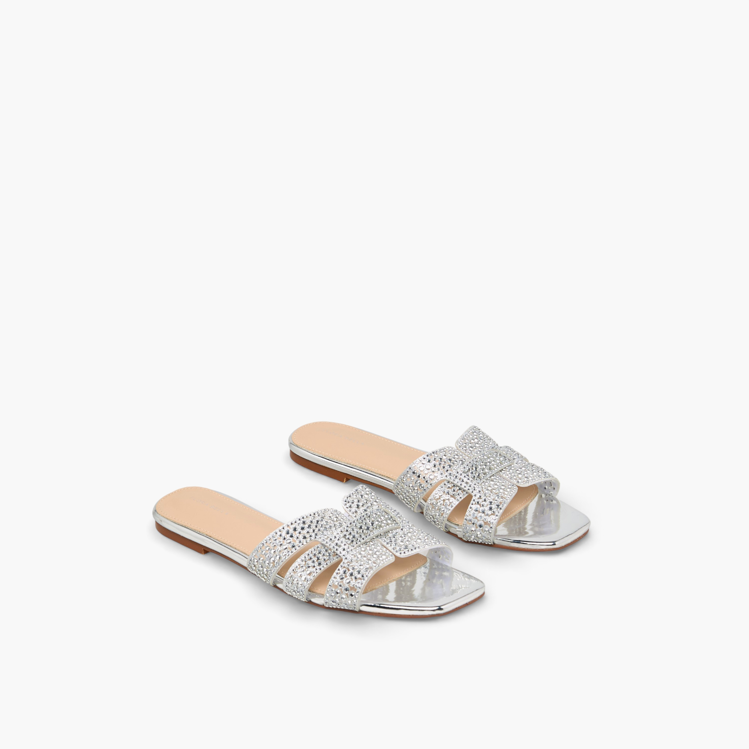 صندل سلايد مزين للنساء من فلورا بيلا-women-shoes-flats-sandals-image-1
