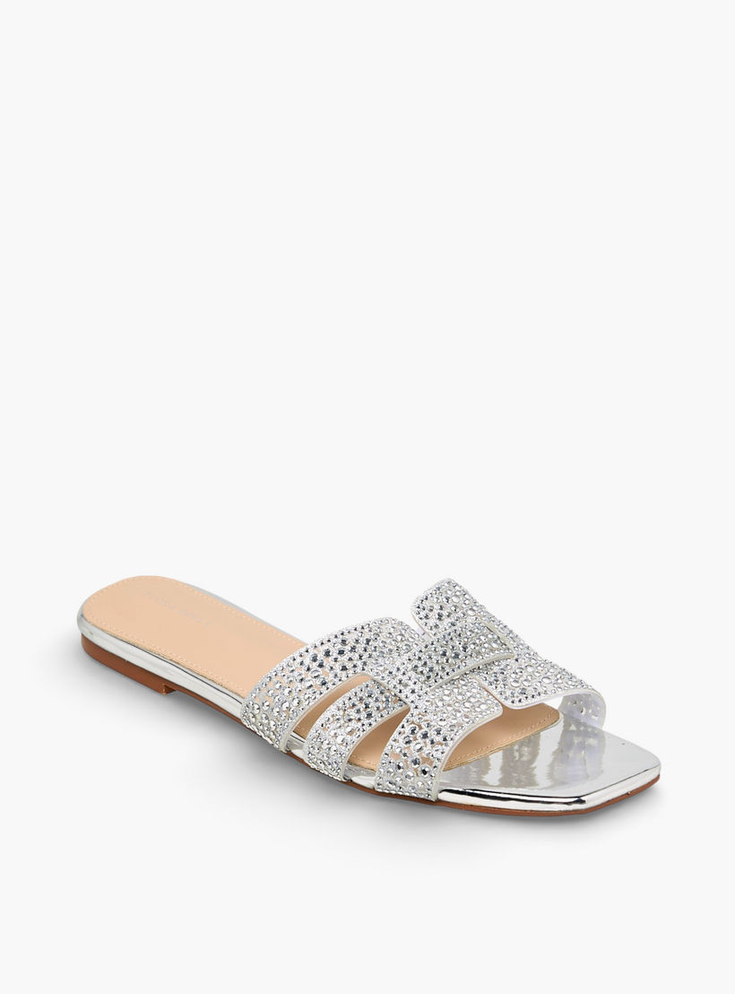 صندل سلايد مزين للنساء من فلورا بيلا-women-shoes-flats-sandals-image-3