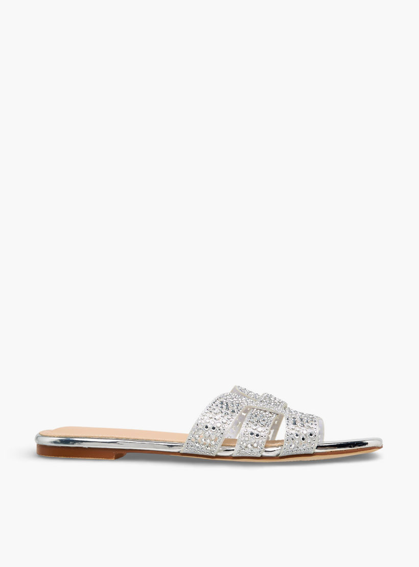 صندل سلايد مزين للنساء من فلورا بيلا-women-shoes-flats-sandals-image-4