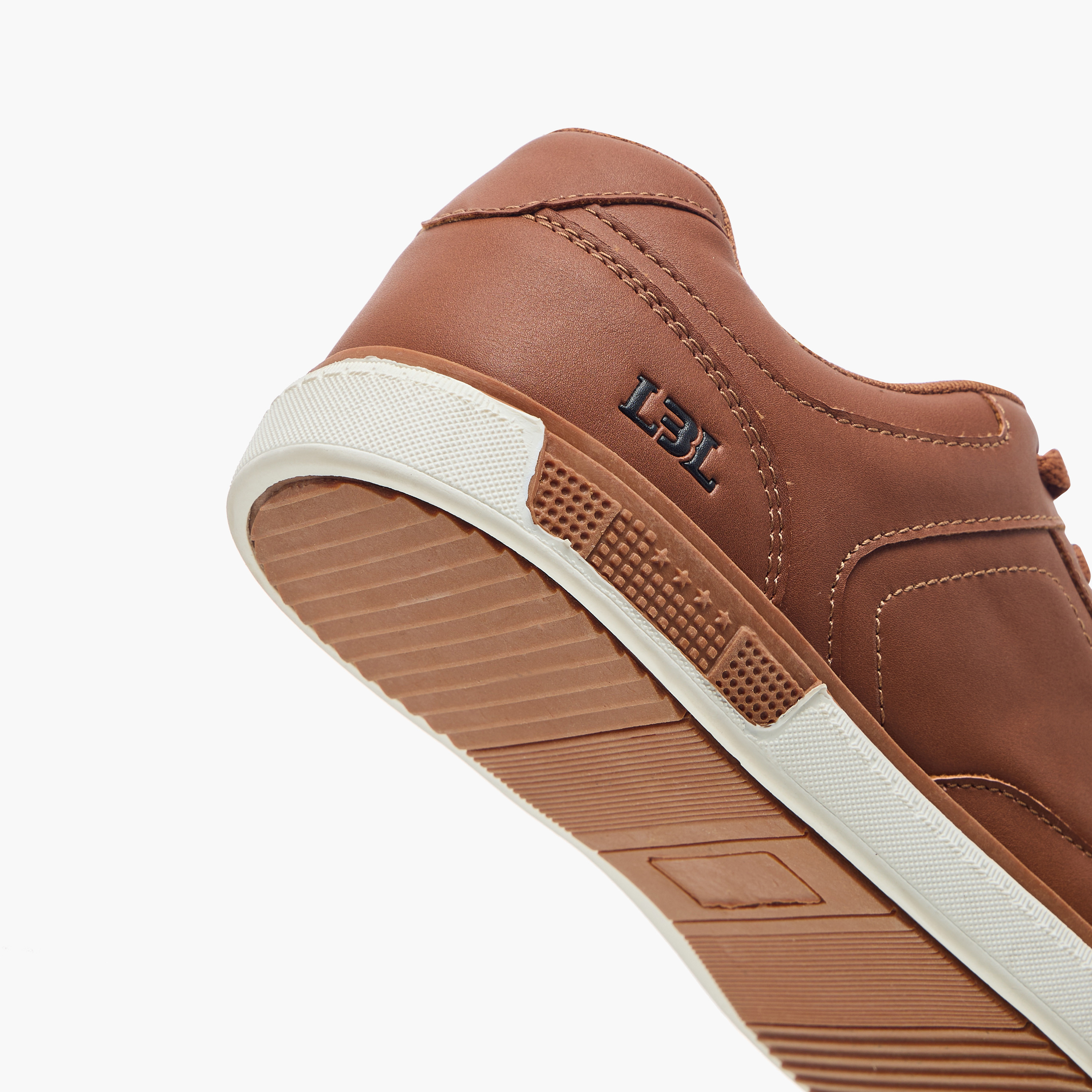 LBL by Shoexpress Panelled Ankle Sneakers with Lace-Up Closure-men-shoes-sneakers-image-5