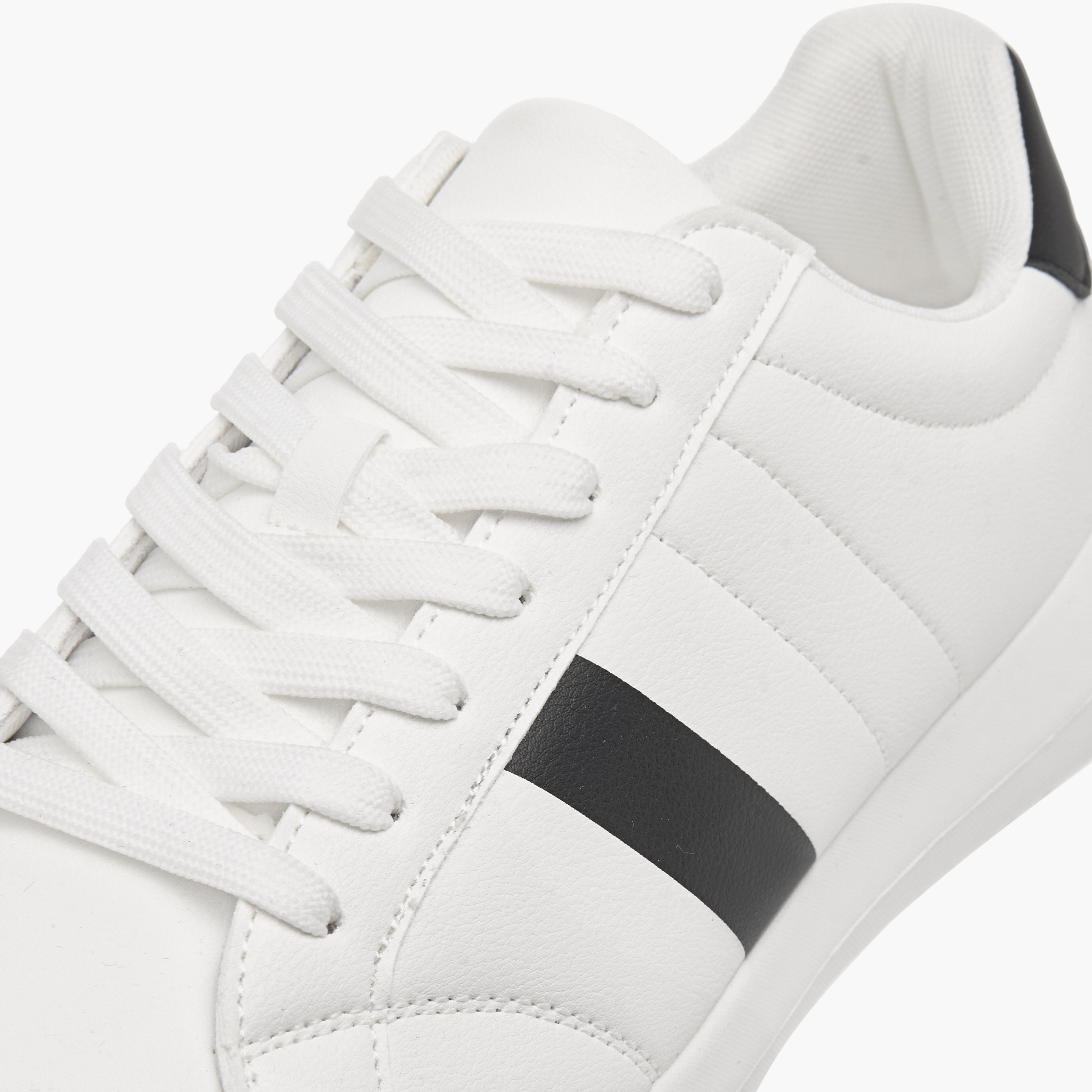 LBL by Shoexpress Stripe Detail Lace-Up Sneakers-men-shoes-sneakers-image-4