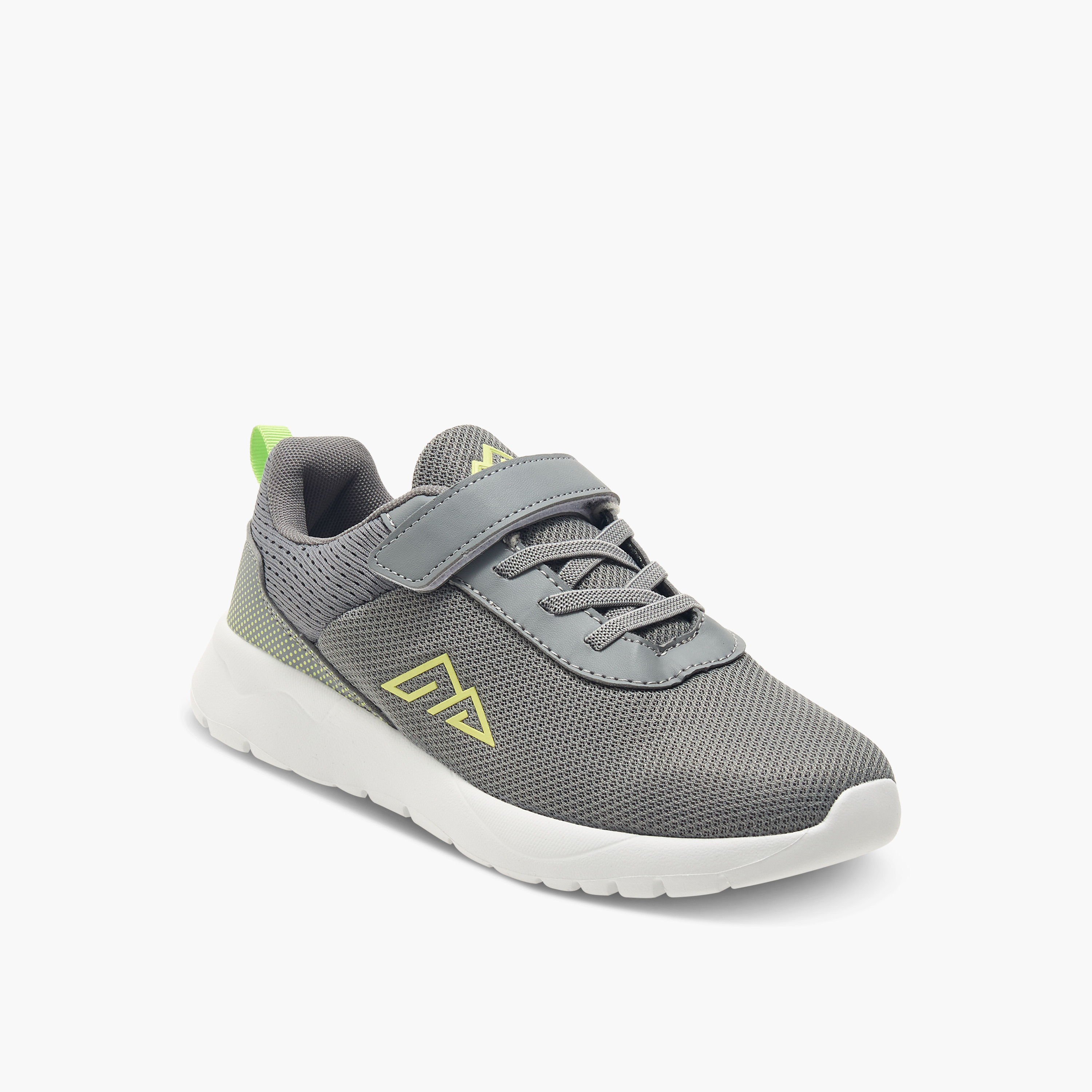 Oaklan by Shoexpress Textured Sports Shoes with Hook and Loop Closure-sports-boys-shoes-image-2