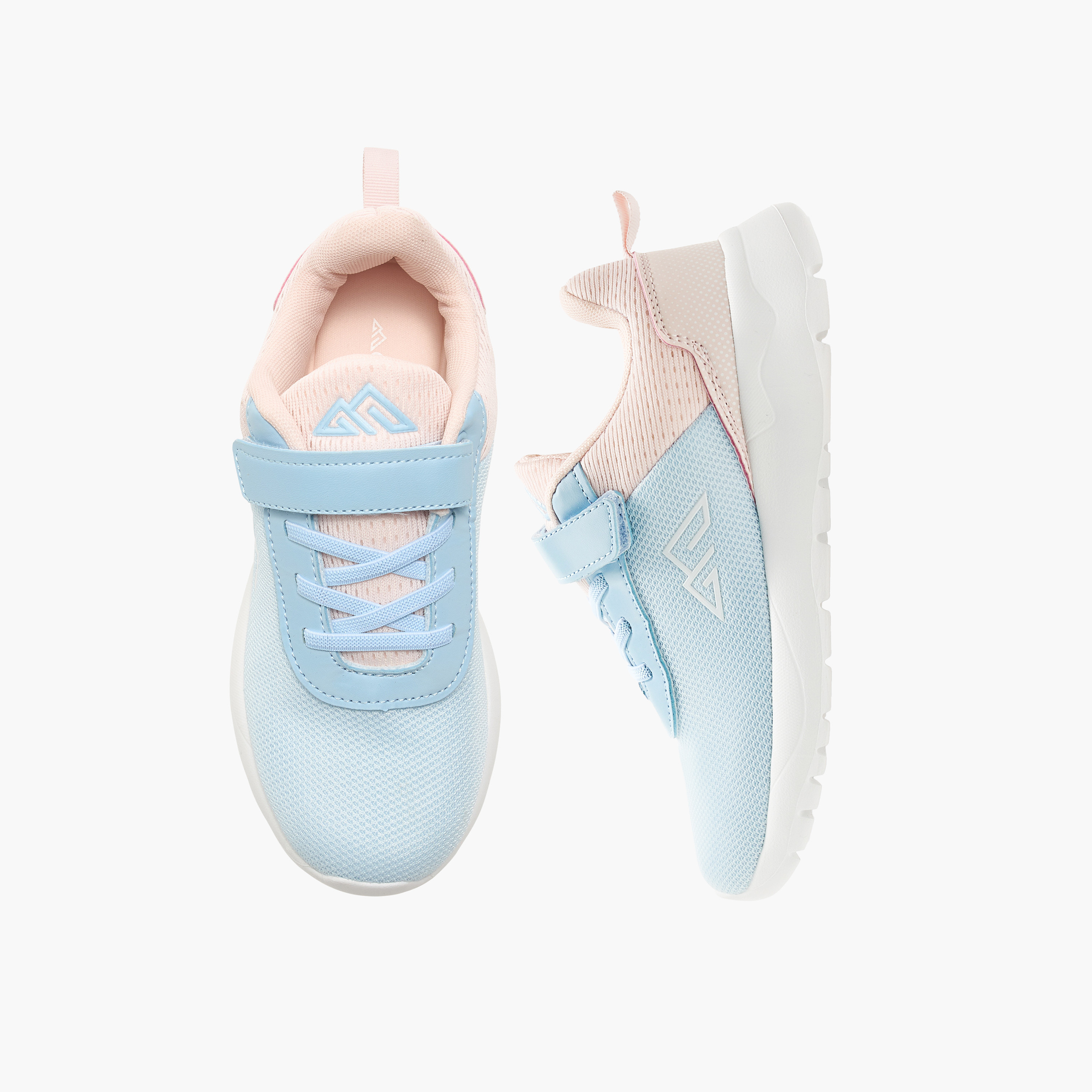 حذاء سنيكرز قوالب ملونة بشريط إغلاق لاصق من أوكلان من شو إكسبرس-girls-shoes-sneakers-image-1
