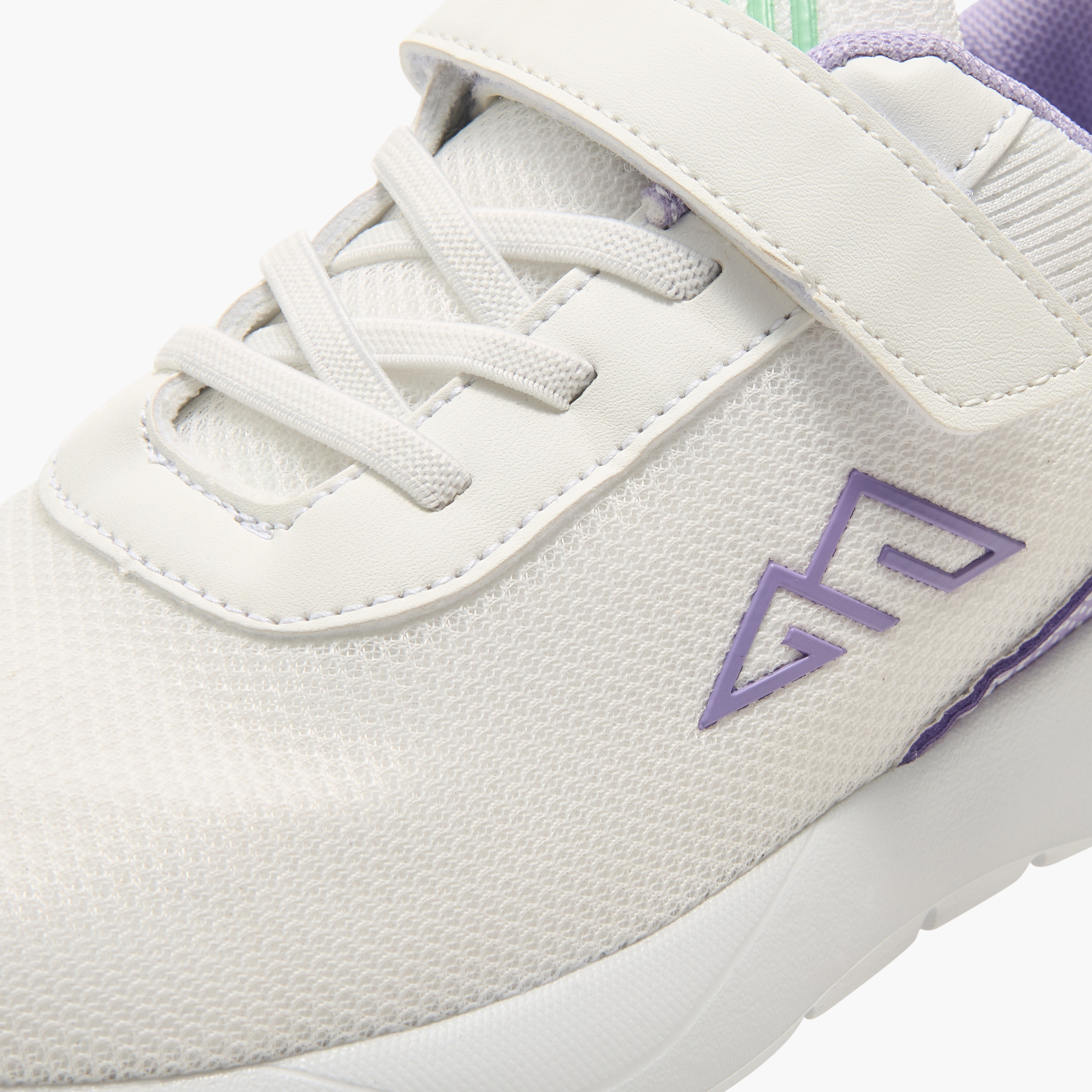 حذاء سنيكرز قوالب ملونة بشريط إغلاق لاصق من أوكلان من شو إكسبرس-girls-shoes-sneakers-image-4