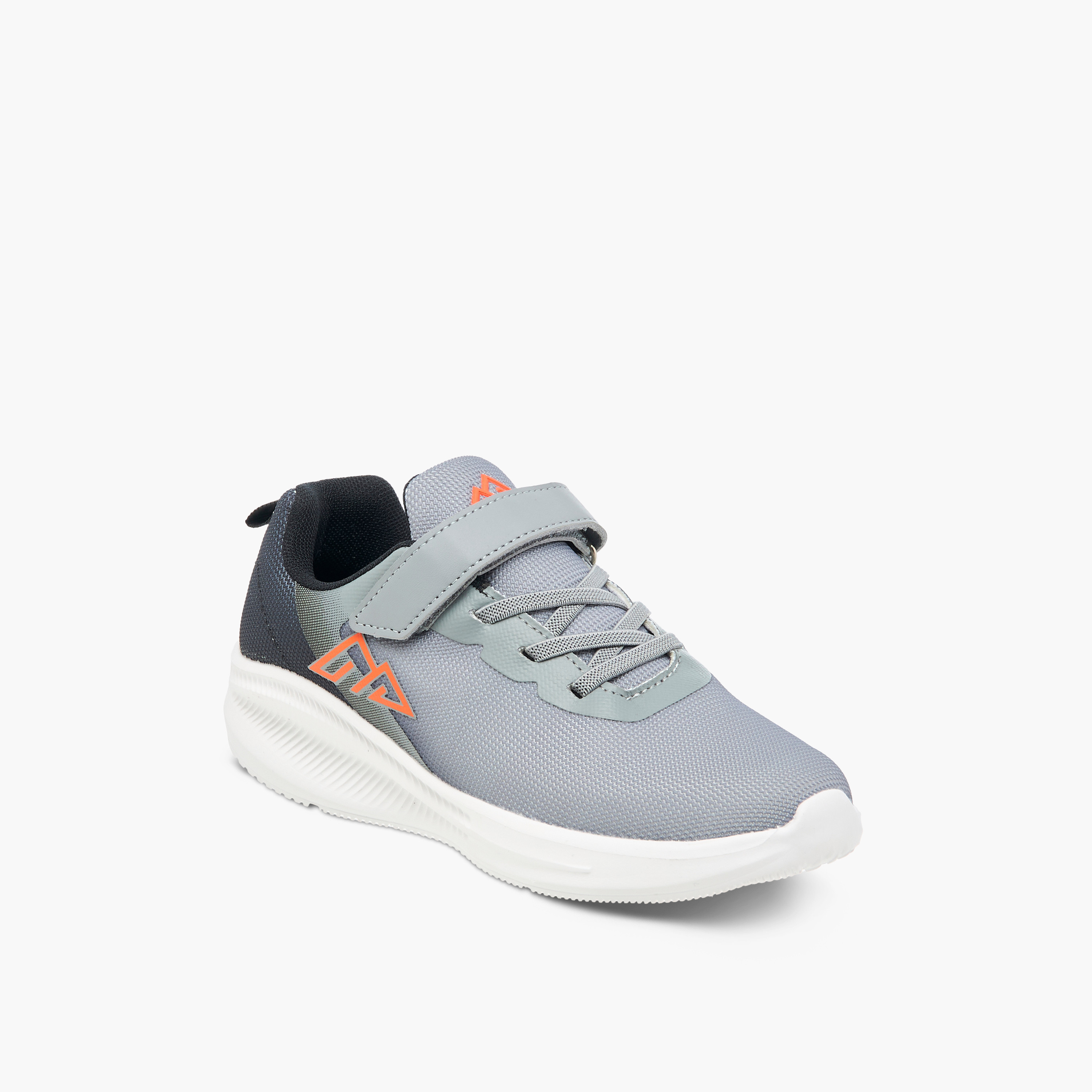 Oaklan by Shoexpress Colourblock Sports Shoes with Hook and Loop Closure-sports-boys-shoes-image-2