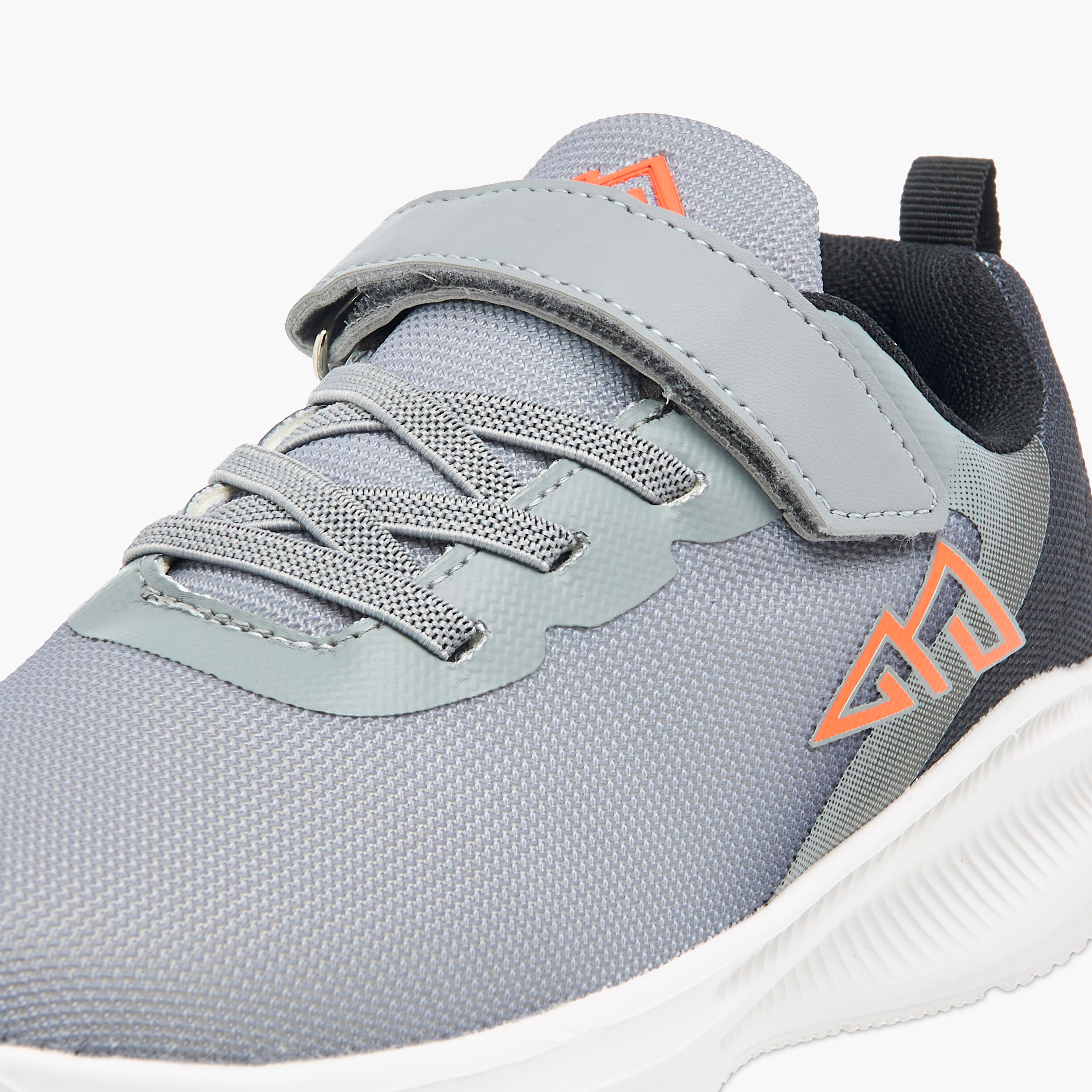 Oaklan by Shoexpress Colourblock Sports Shoes with Hook and Loop Closure-sports-boys-shoes-image-4