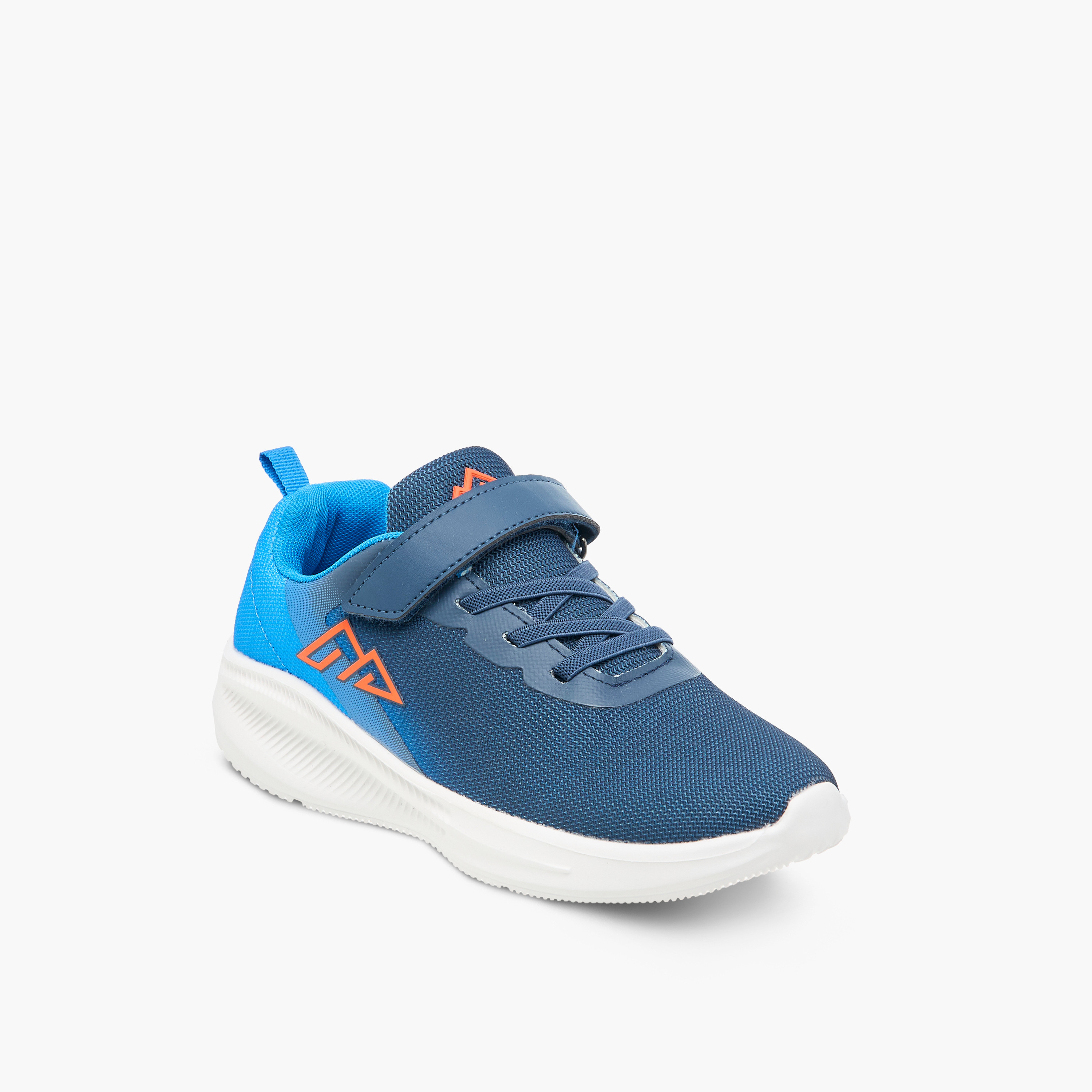Oaklan by Shoexpress Colourblock Sports Shoes with Hook and Loop Closure-sports-boys-shoes-image-2