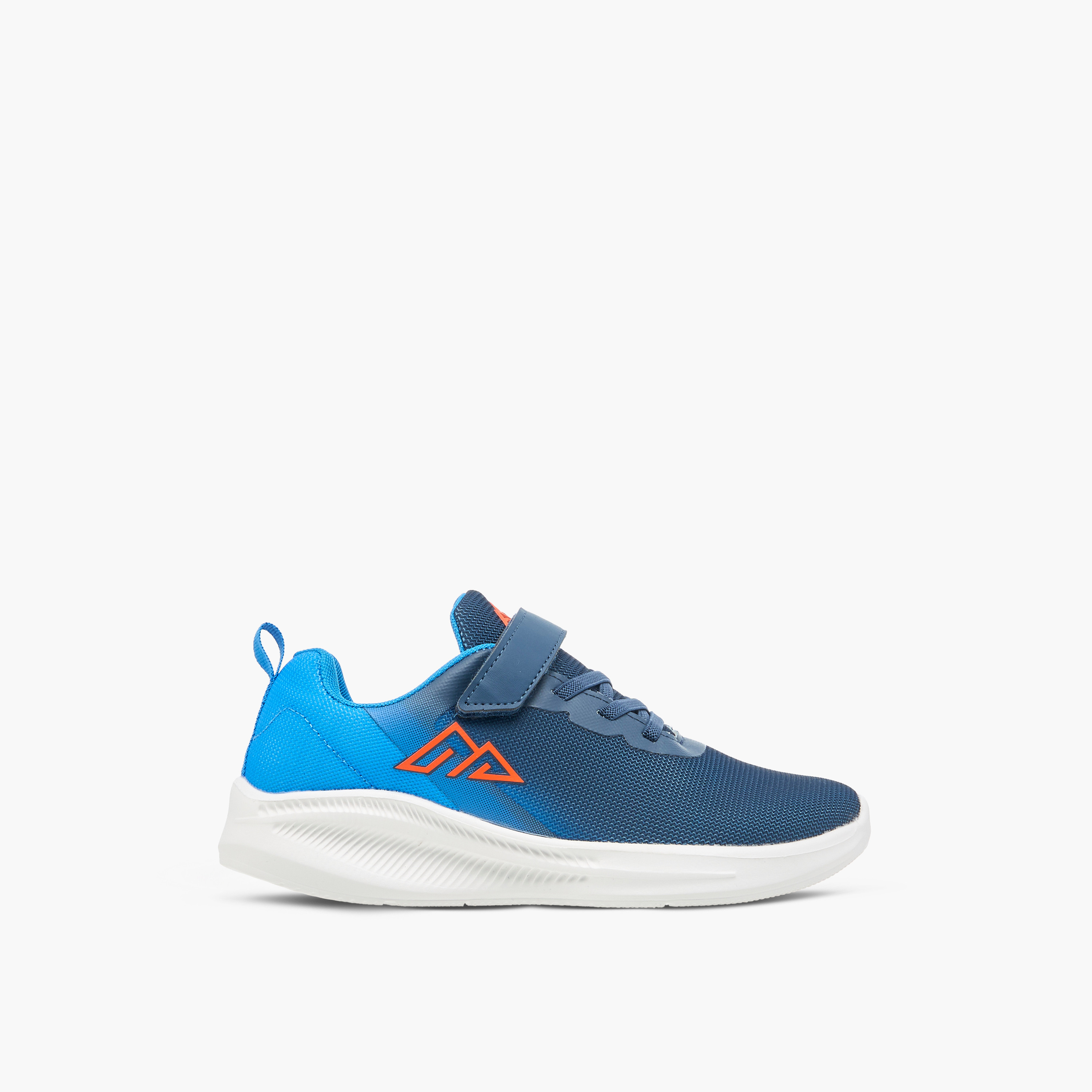 Oaklan by Shoexpress Colourblock Sports Shoes with Hook and Loop Closure-sports-boys-shoes-image-3