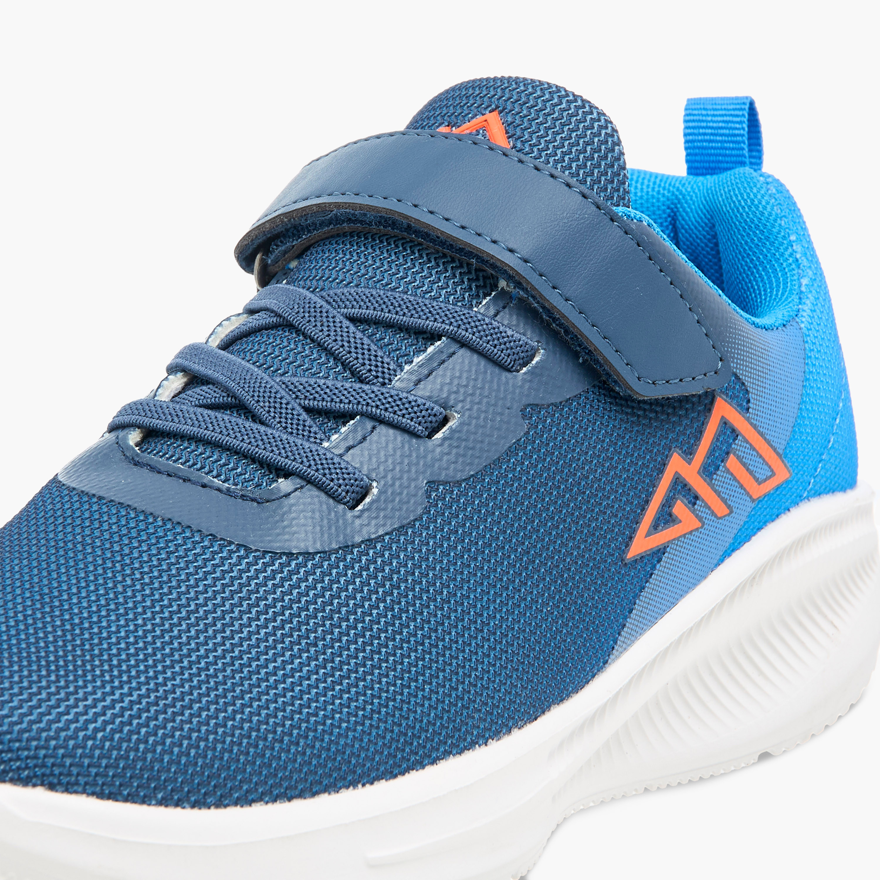 Oaklan by Shoexpress Colourblock Sports Shoes with Hook and Loop Closure-sports-boys-shoes-image-4