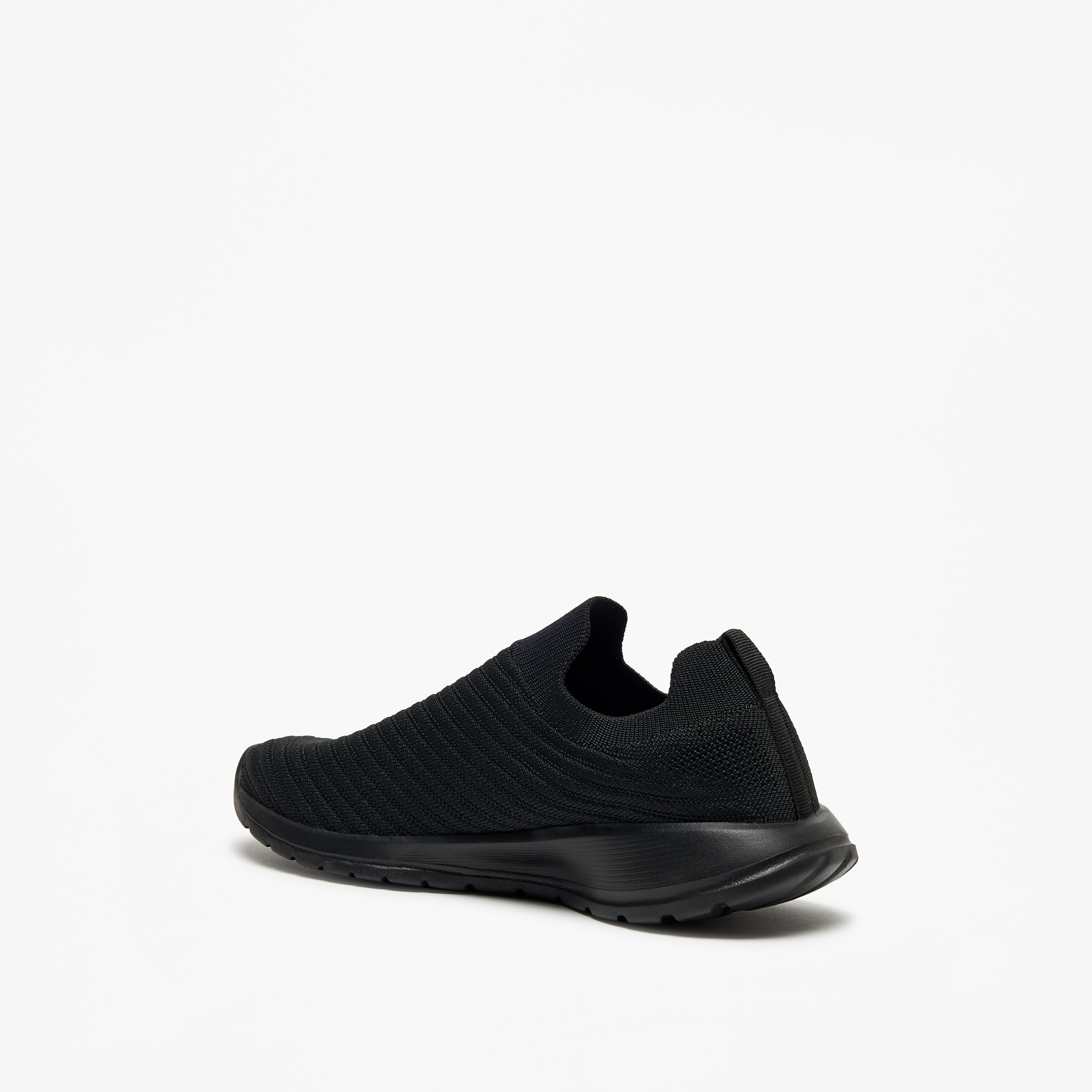 Oaklan by Shoexpress Textured Slip-On Walking Shoes-girls-shoes-sports-image-2