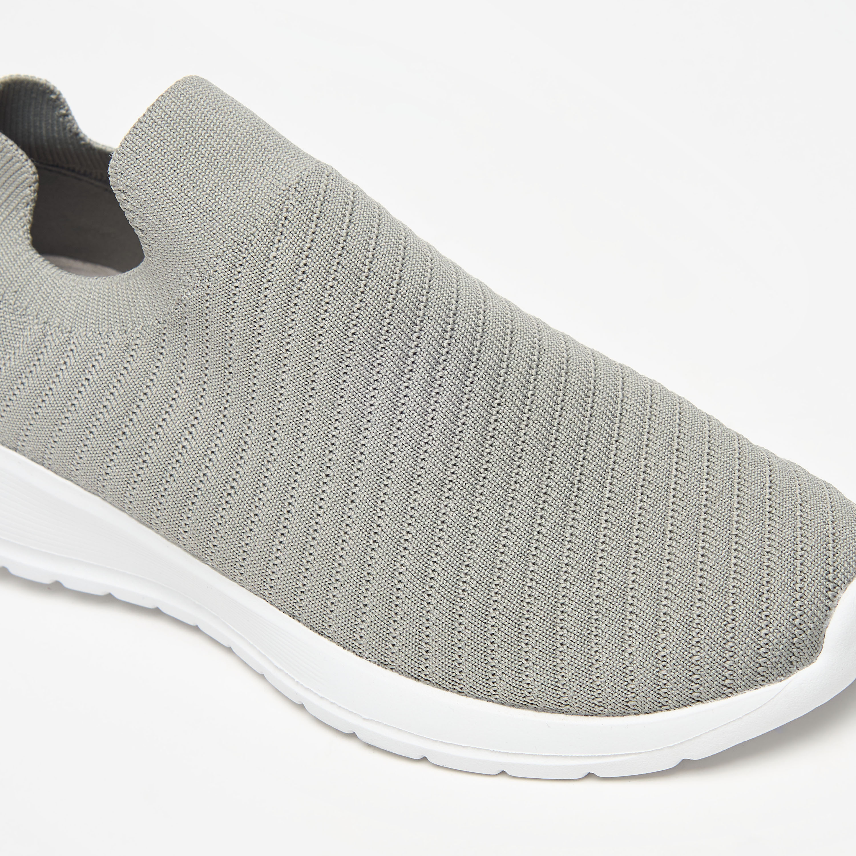 Oaklan by Shoexpress Textured Slip-On Walking Shoes-sports-boys-shoes-image-5