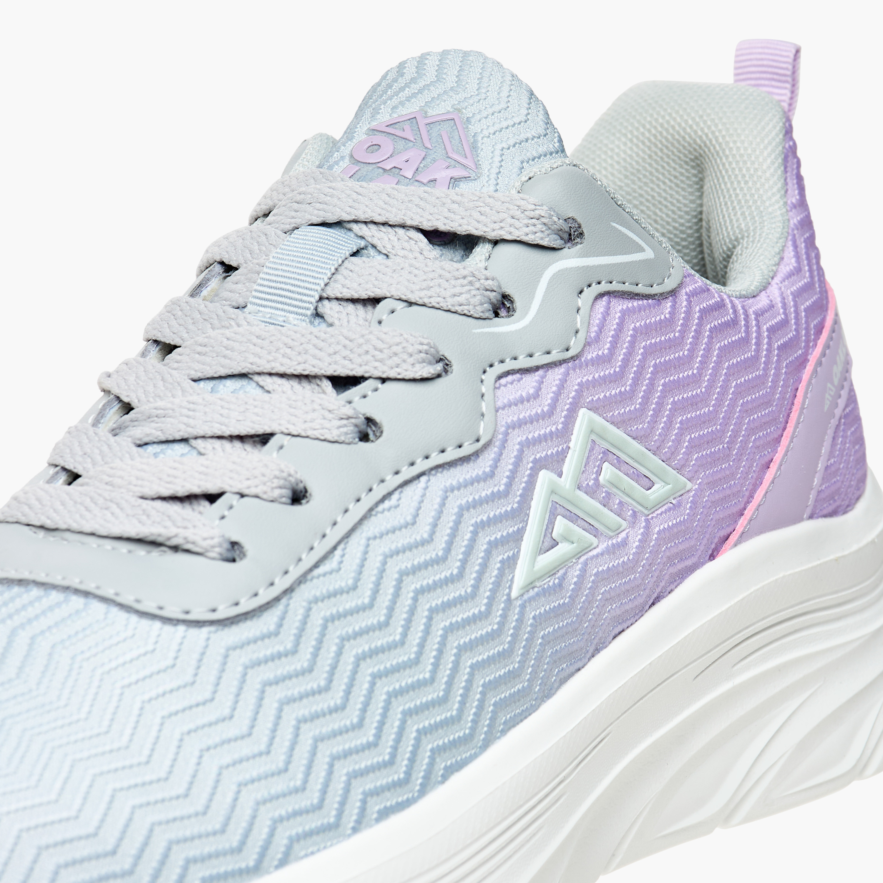 Oaklan by Shoexpress Ombre Shoes with Lace-Up Closure-sports-women-shoes-image-4