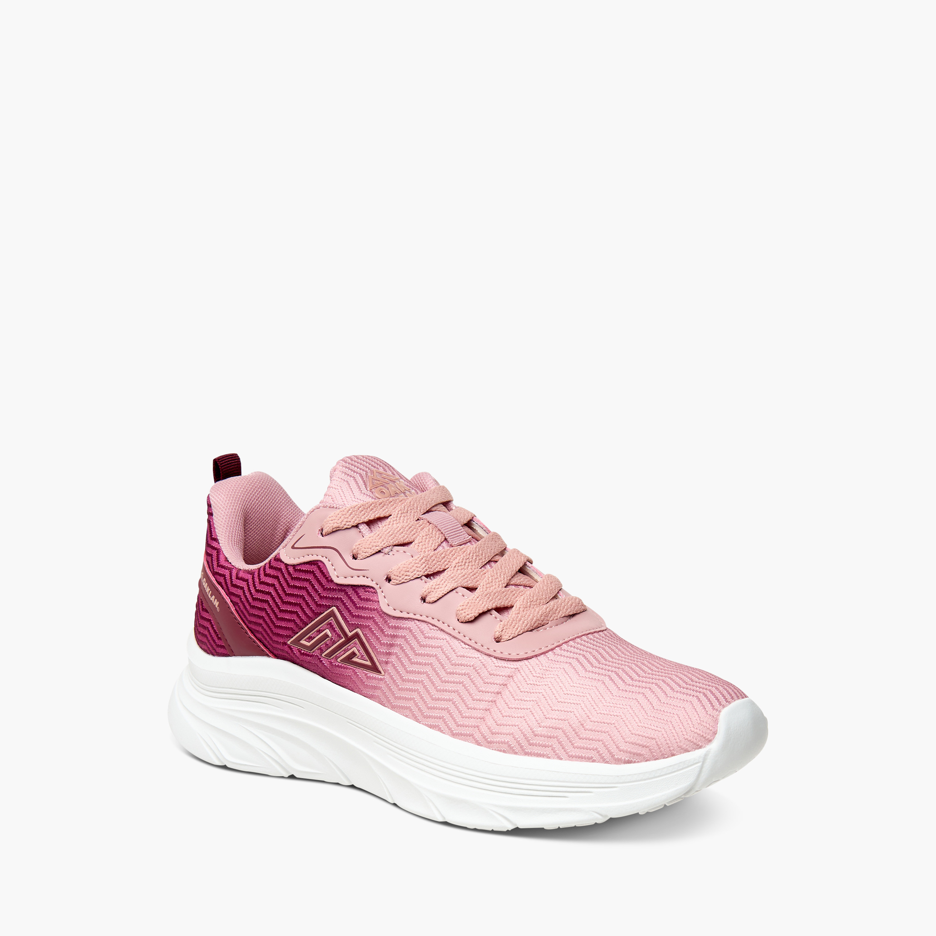 Oaklan by Shoexpress Ombre Shoes with Lace-Up Closure-sports-women-shoes-image-2
