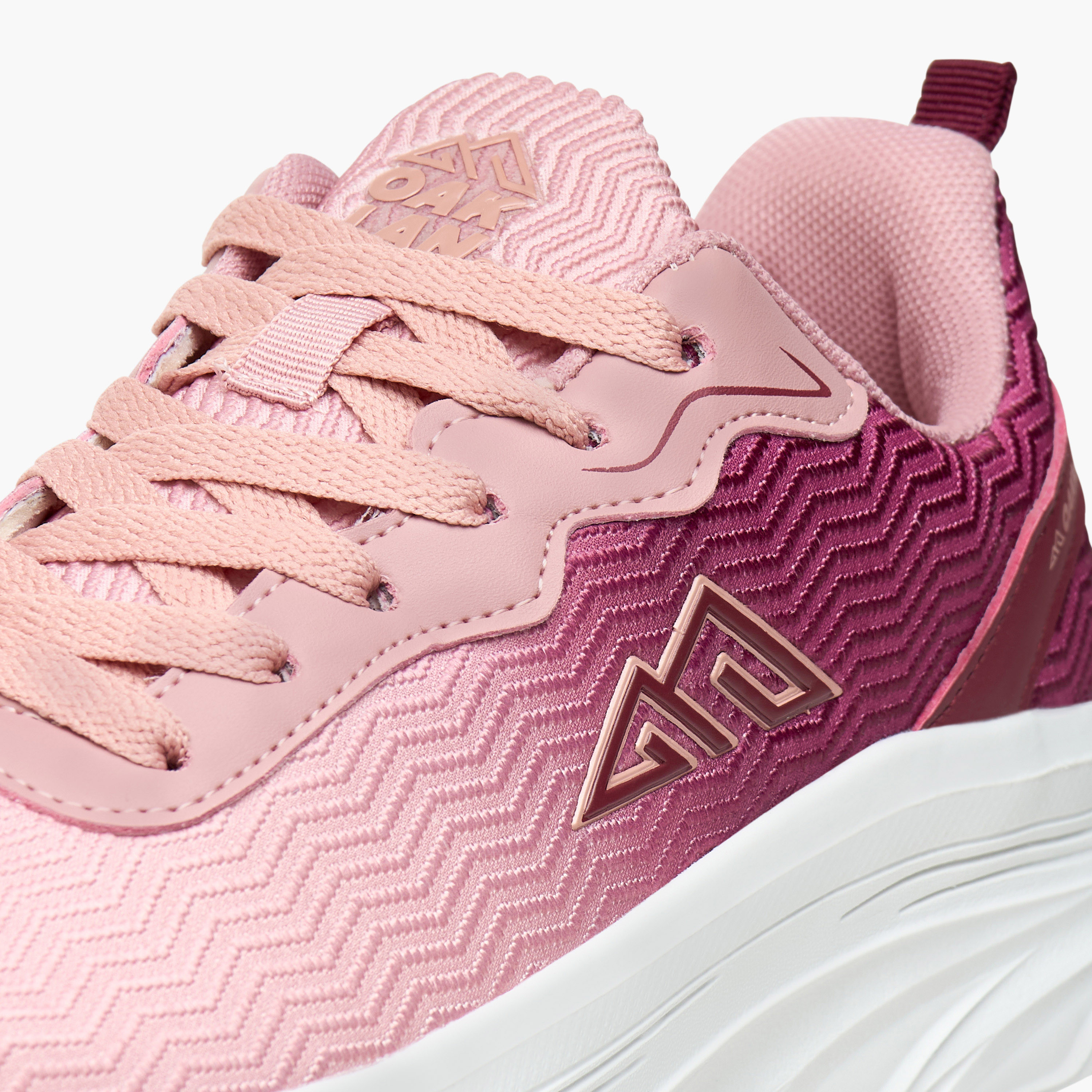 Oaklan by Shoexpress Ombre Shoes with Lace-Up Closure-sports-women-shoes-image-4