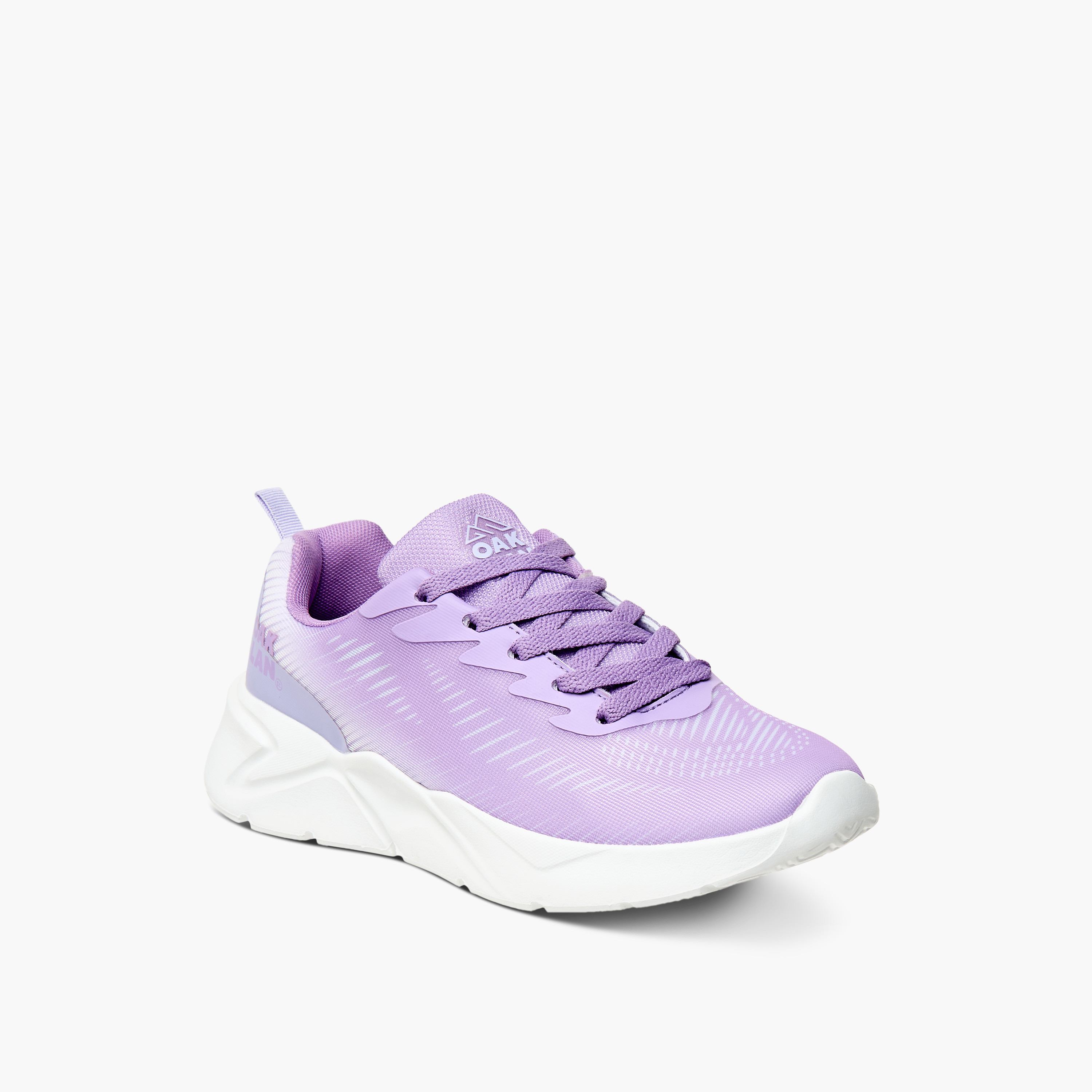 Oaklan by Shoexpress Printed Shoes with Lace-Up Closure-sports-women-shoes-image-2