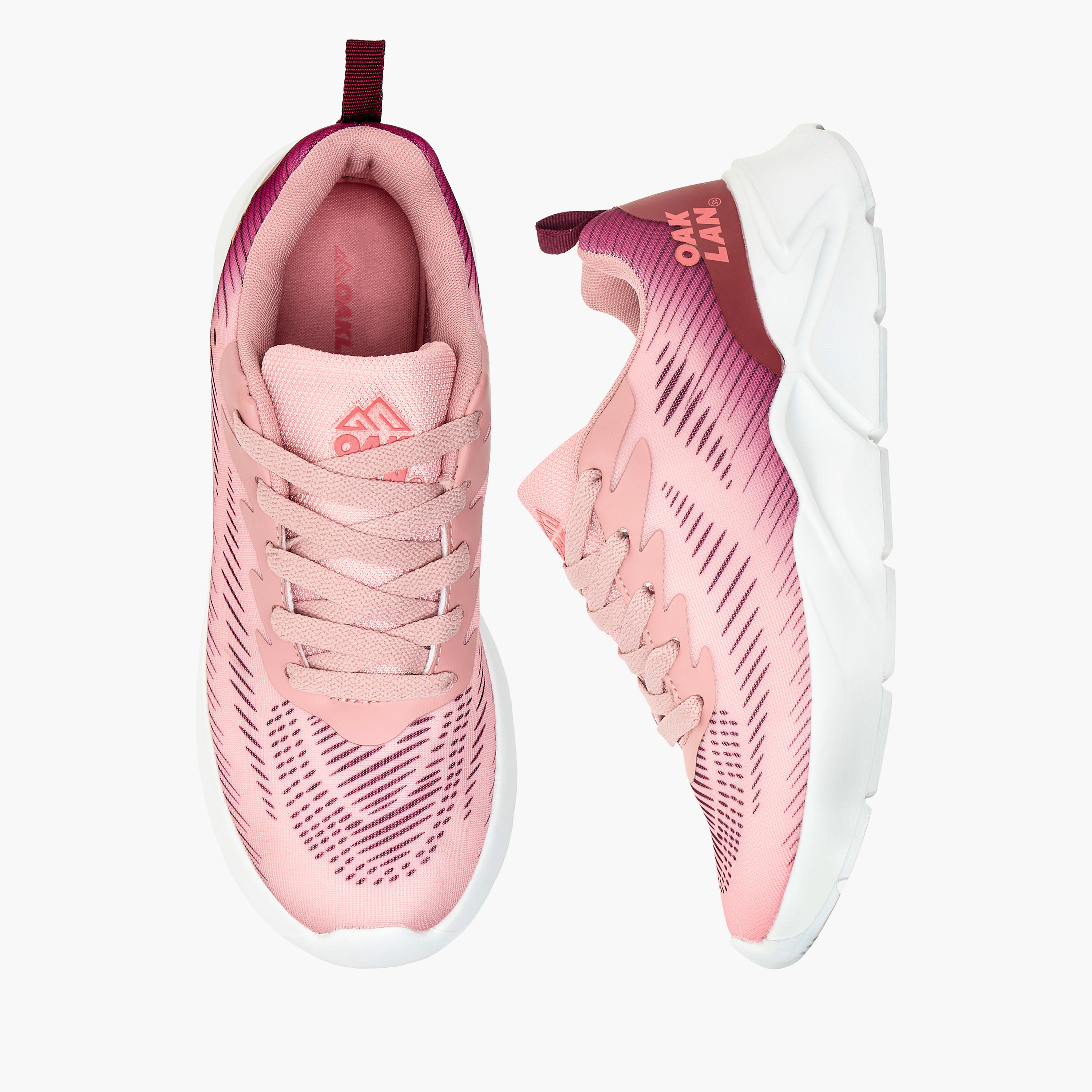 حذاء متدرج اللون برباط إغلاق من أوكلان من شو إكسبريس-sports-women-shoes-image-1