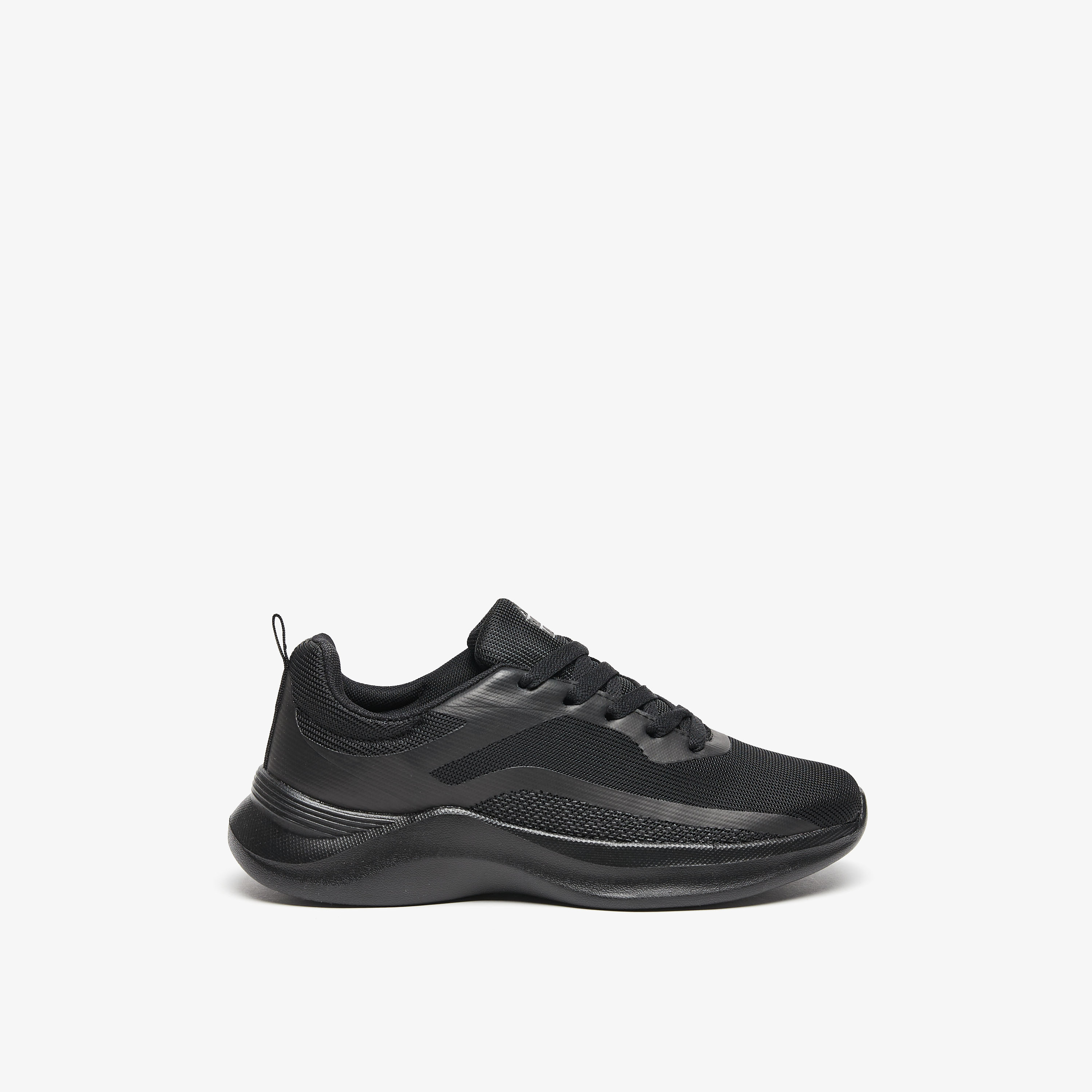 Oakland by Shoexpress Textured Lace-Up Sports Shoes-sports-women-shoes-image-3